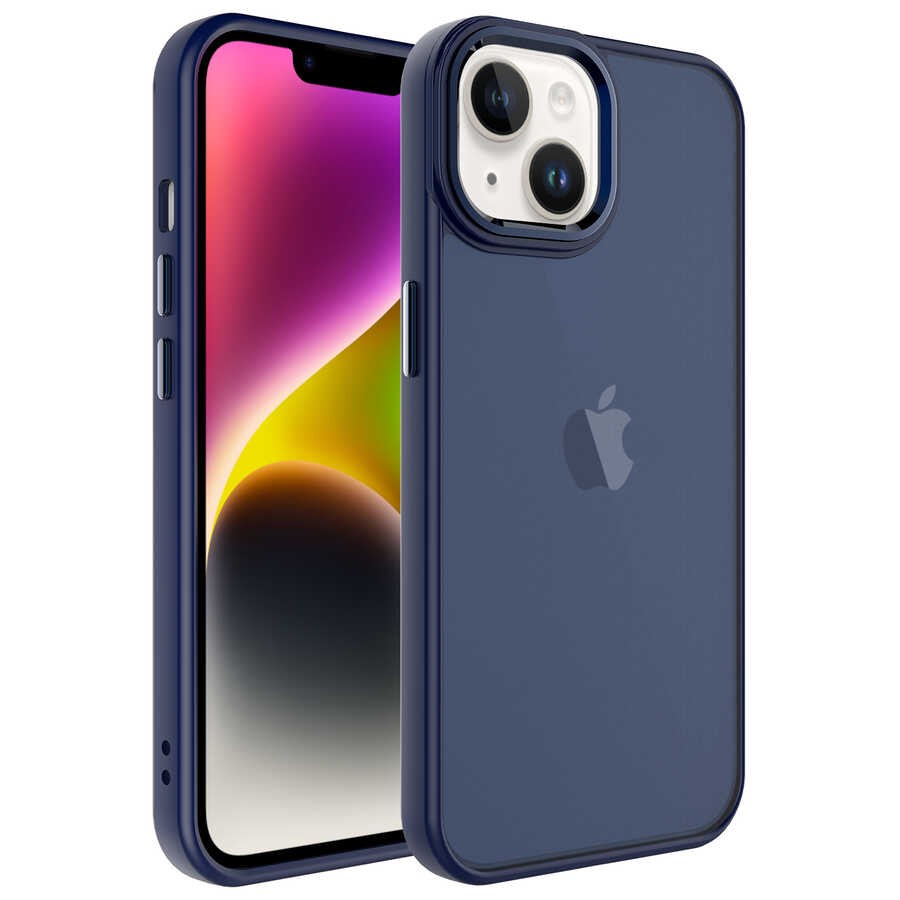 iPhone 14 Kılıf Buzlu Sert PC May