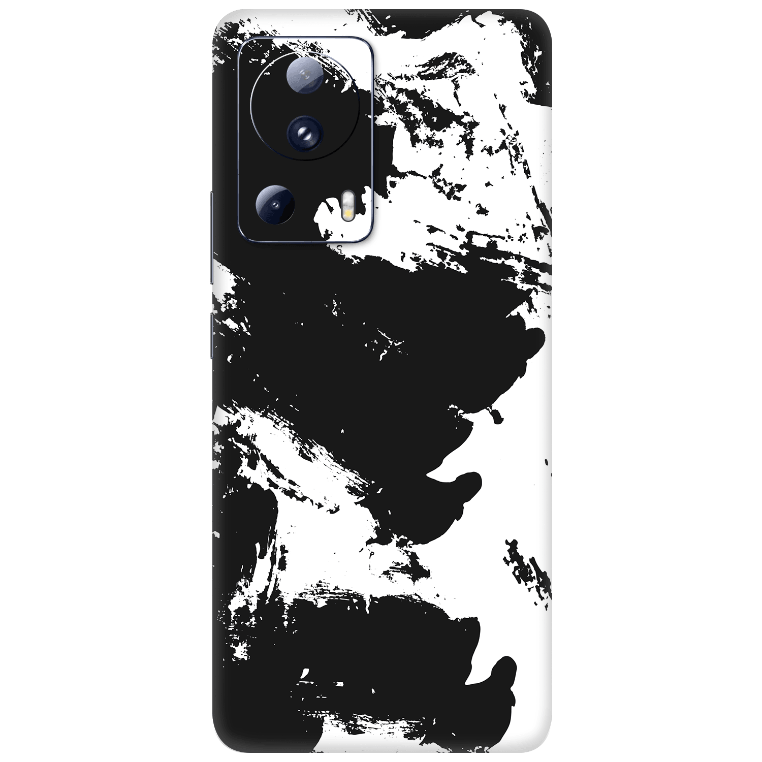 Xiaomi 13 Lite Kaplama Siyah Beyaz