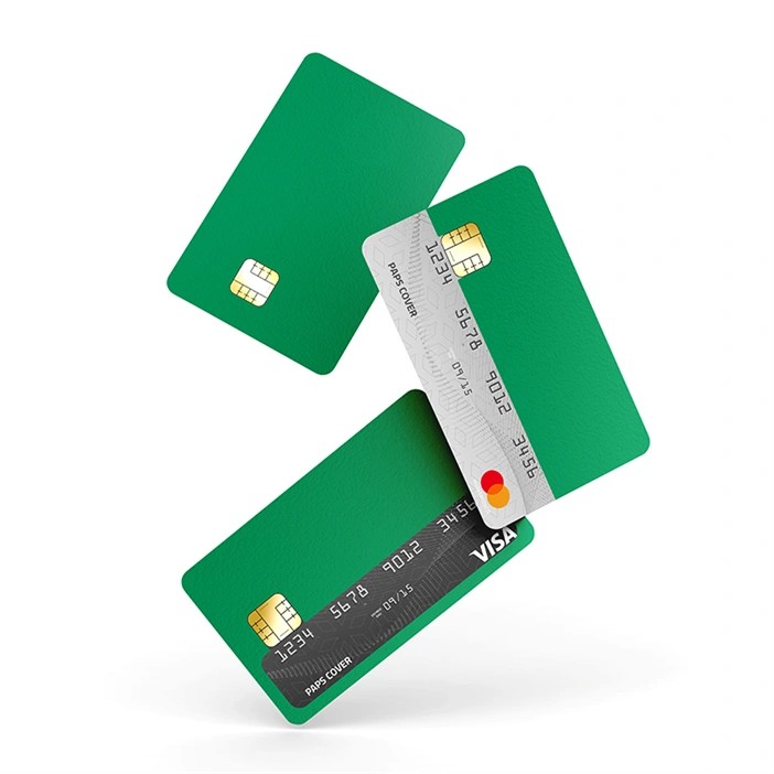 Kredi Kartı Kaplama / Sticker - Yeşil