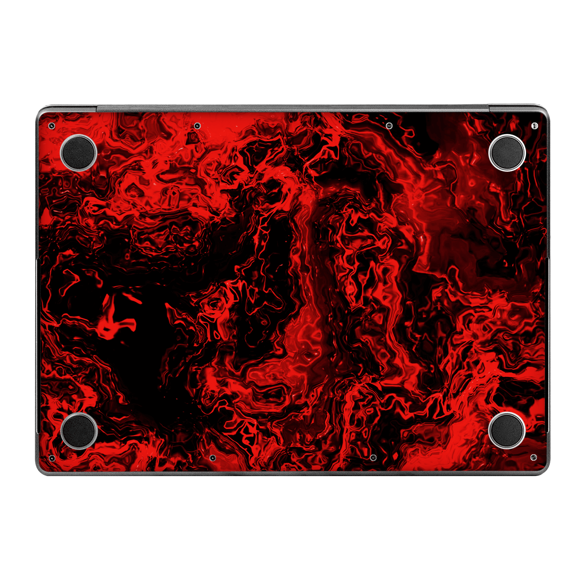 Macbook Pro 16" (2023 M3) Kaplama - Mistik Kırmızı Alev