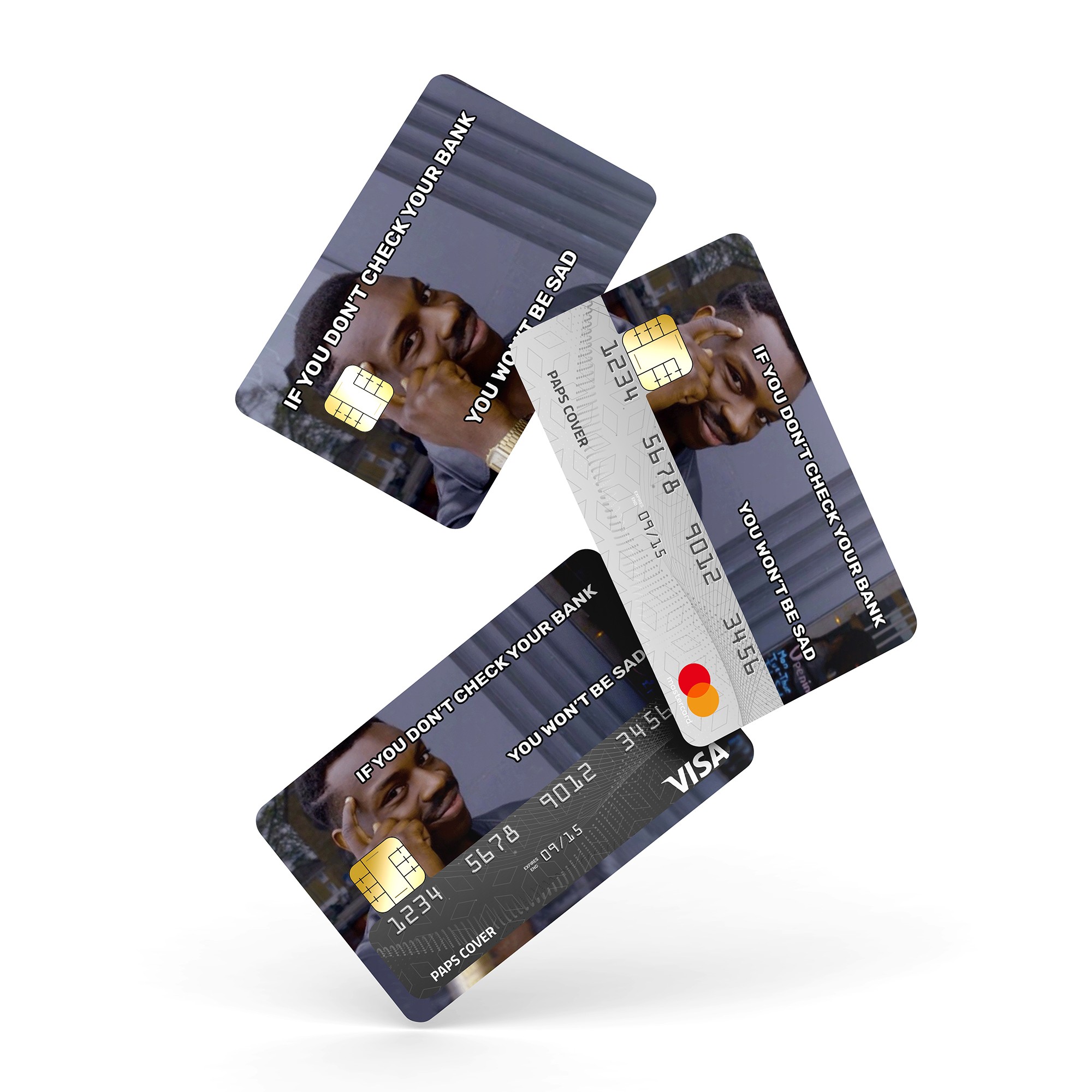 Kredi Kartı Kaplama / Sticker - Bankanı Düşünme