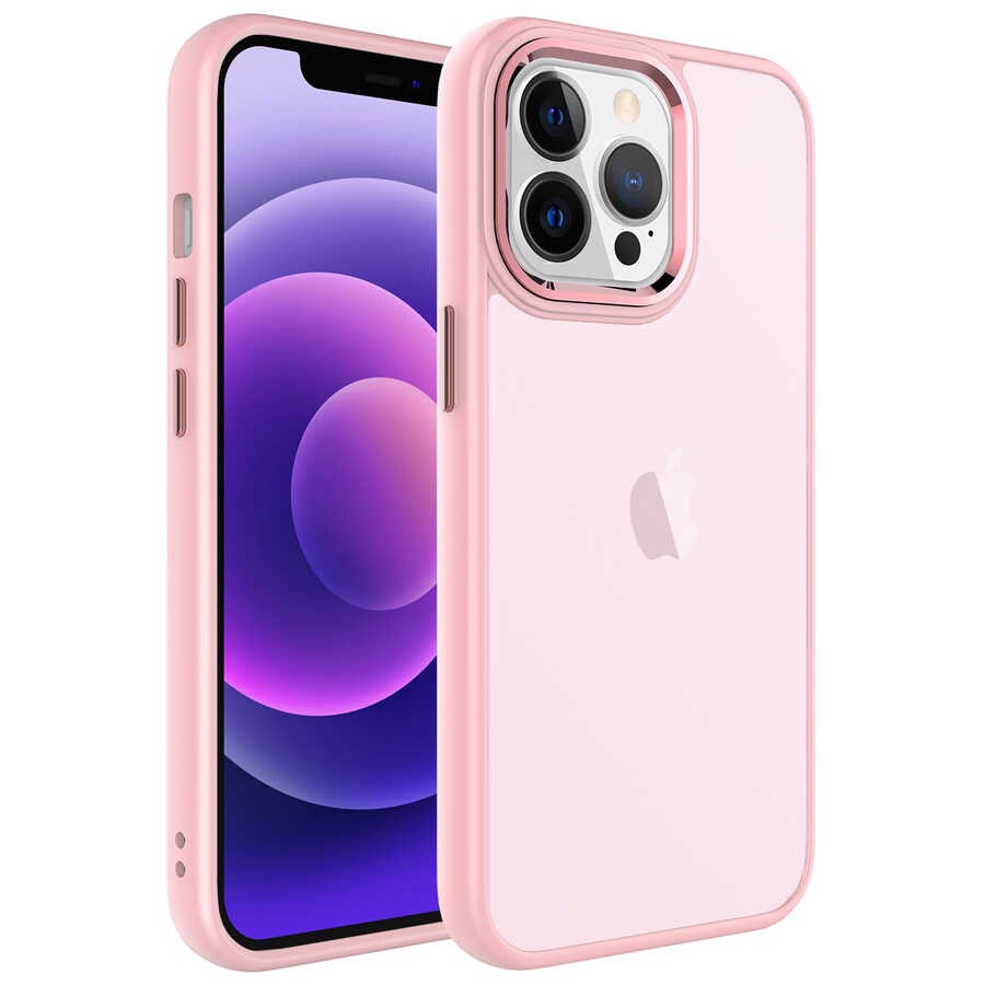 iPhone 13 Pro Kılıf Buzlu Sert PC May