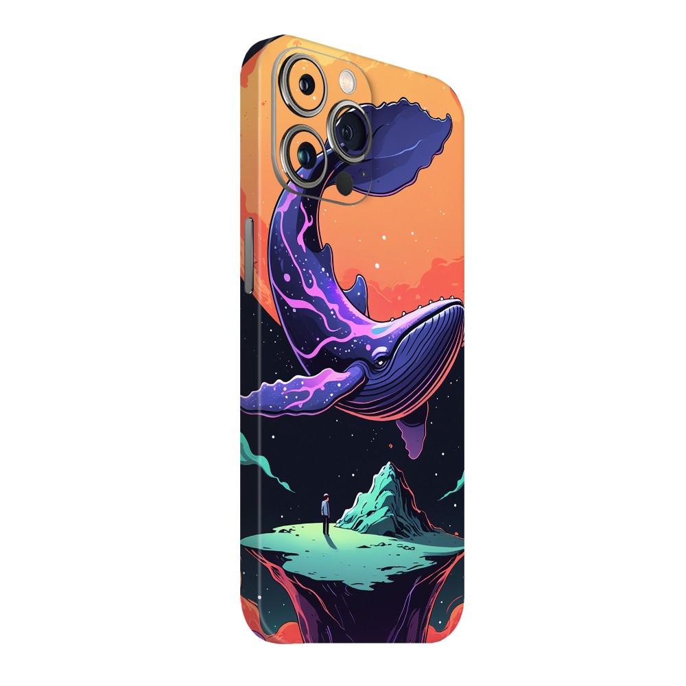 iPhone 15 Pro Kaplama Balina Evreni