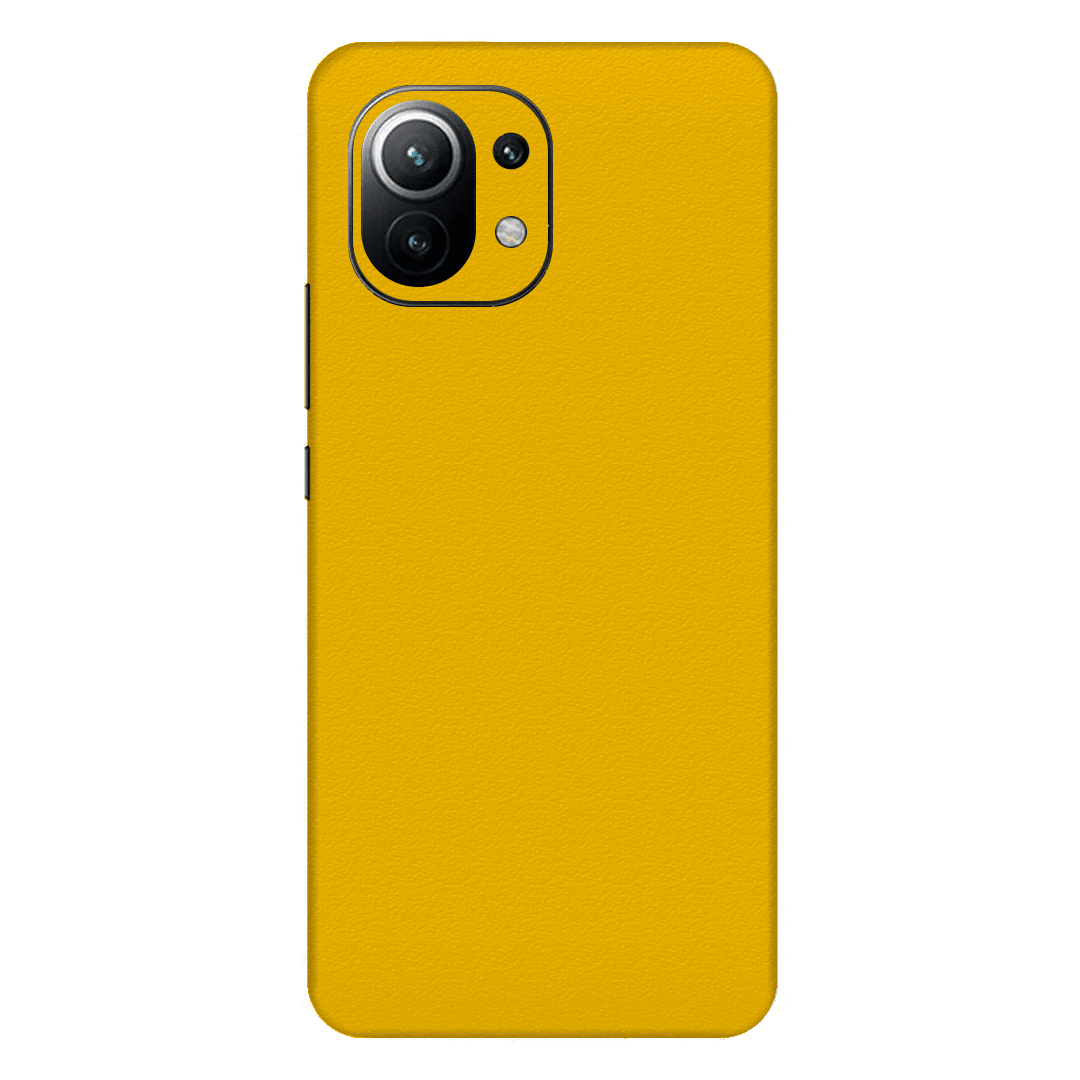 Xiaomi Mi 11 Kaplama Dokulu Sarı