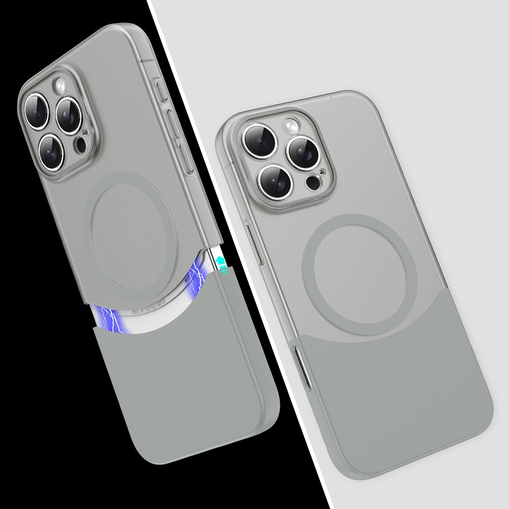iPhone 16 Pro Max Kılıf M-Safe Şarj Özellikli Mıknatıslı Duble