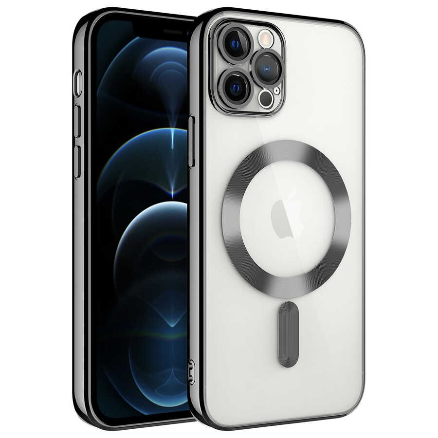 iPhone 13 Pro Kılıf Kamera Korumalı M-safe Wireless Şarj Özellikli Demre
