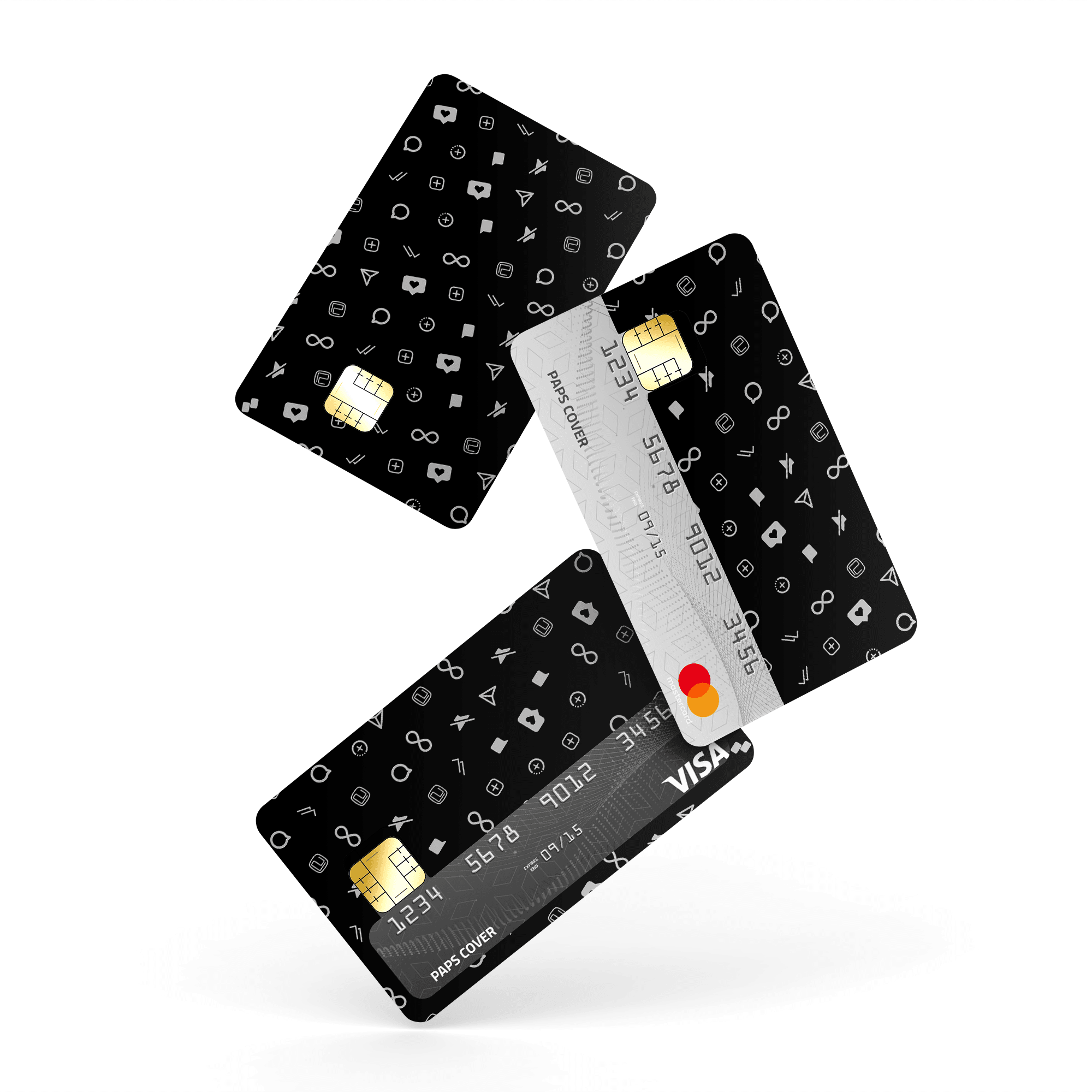 Kredi Kartı Kaplama / Sticker - İkonlar