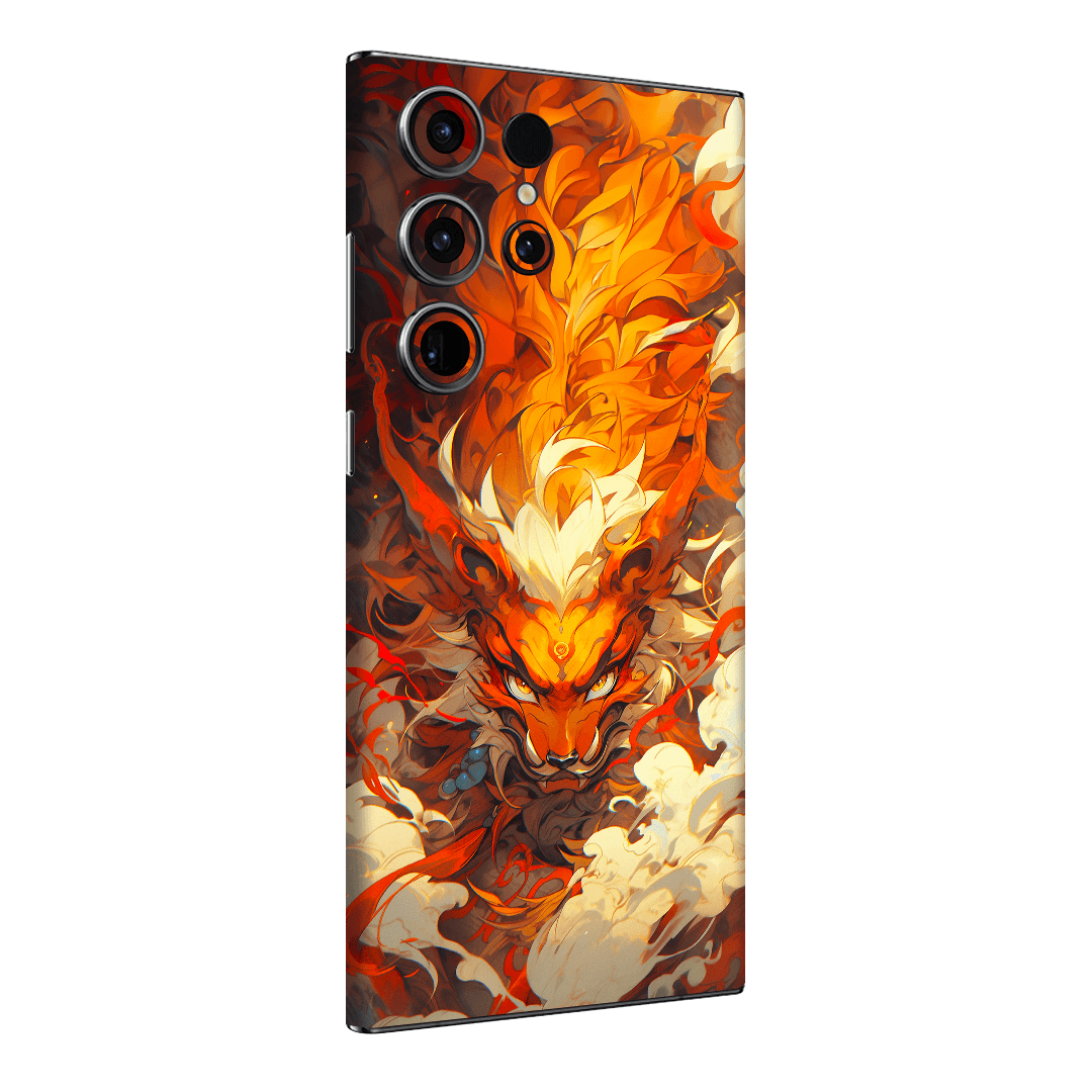 Samsung S23 Ultra Kaplama Anime Kurama Kyuubi Naruto