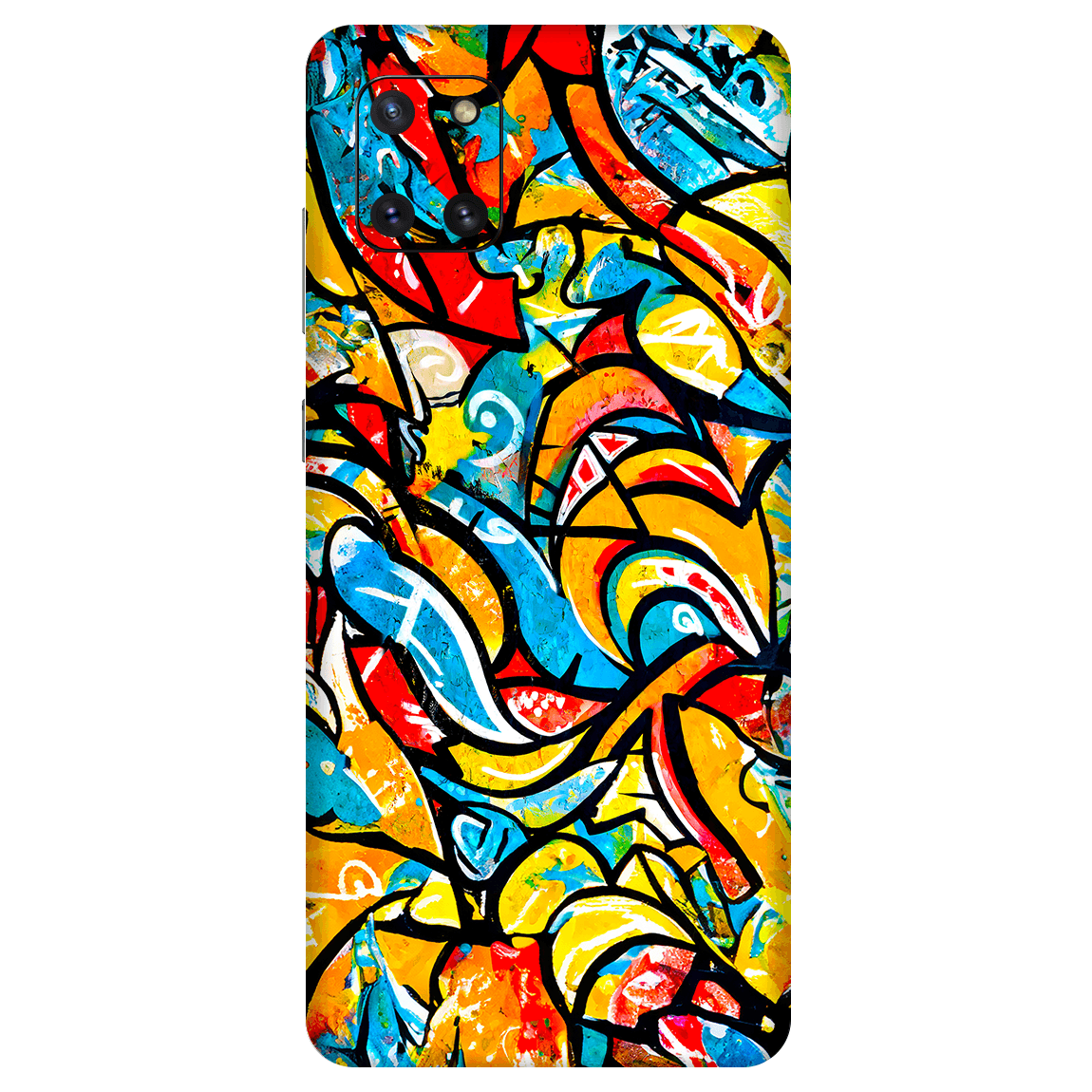 Samsung Note 10 Lite Kaplama Sokak Grafitisi