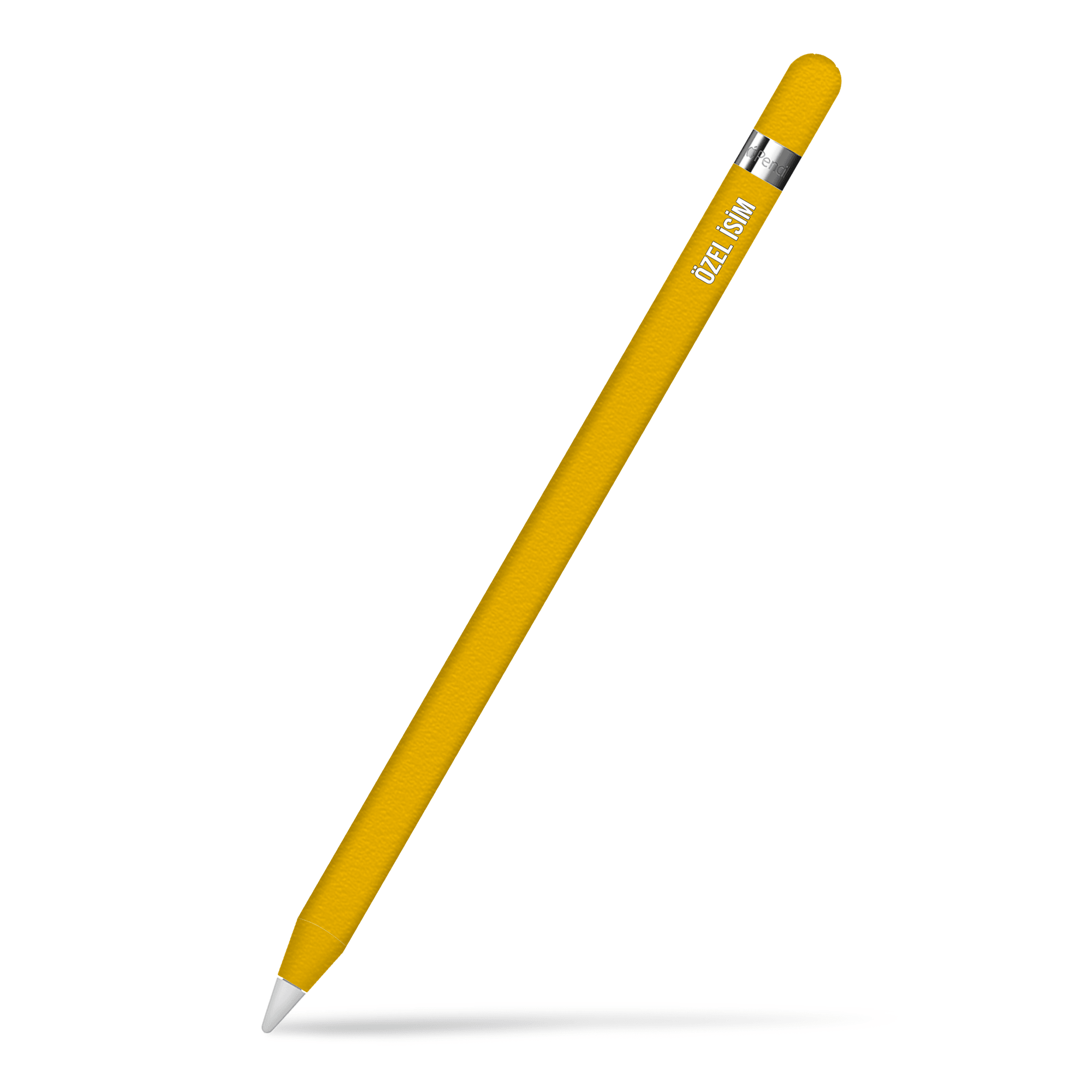Apple Pencil Kaplama Dokulu Sarı