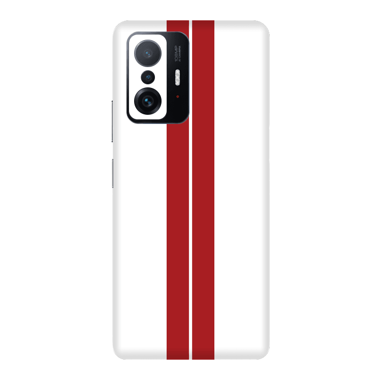 Xiaomi Kaplama Beyaz Çift Kırmızı Şerit