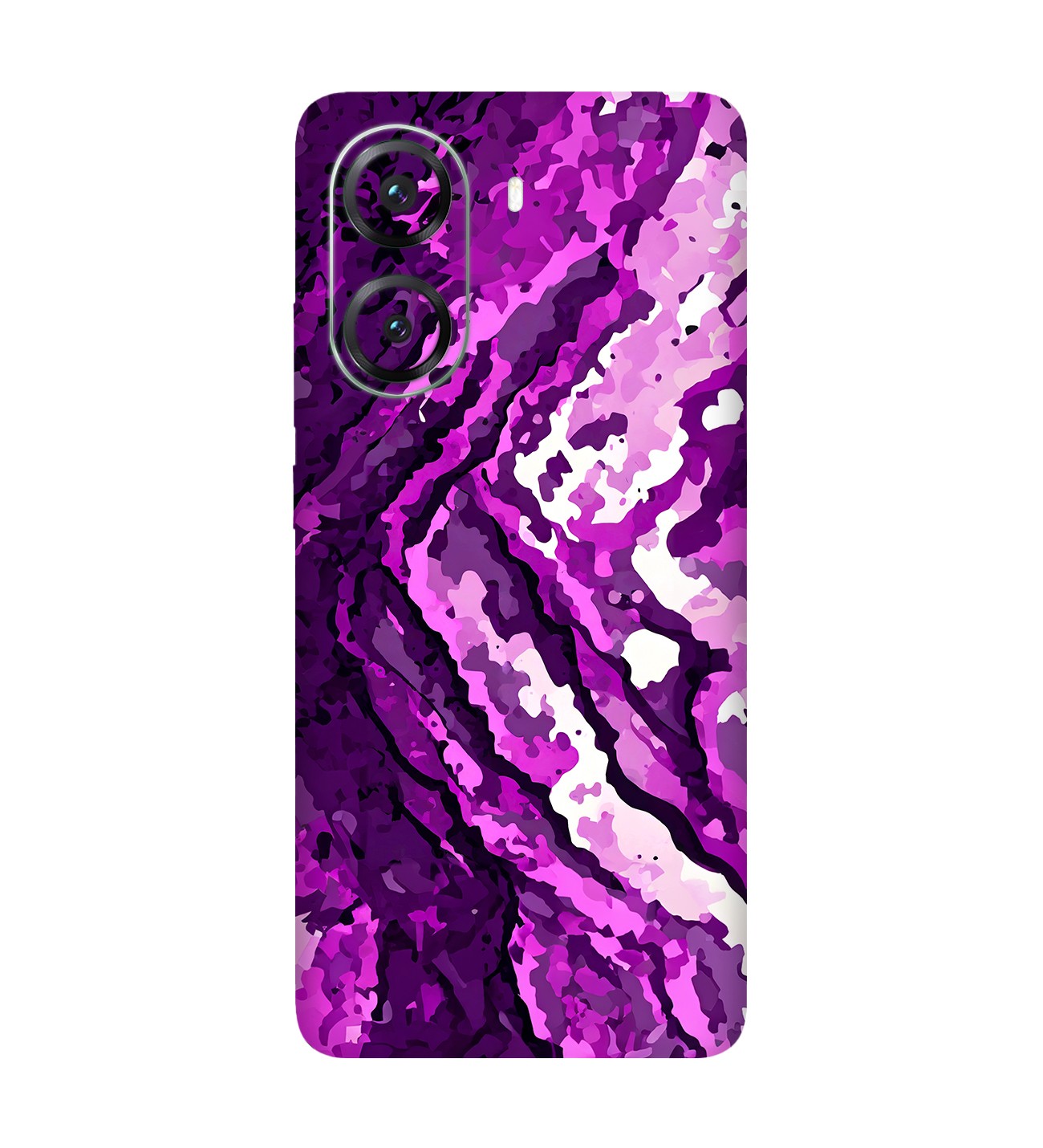 Poco X7 Pro Kaplama Mor Kamuflaj
