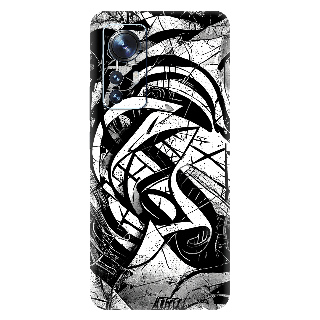 Xiaomi 12 Kaplama Monochrome Grafiti