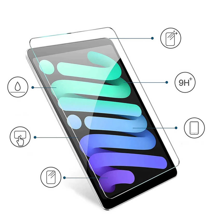 iPad Pro 11 2020 (2.Nesil) 5in1 Tablet Temperli Cam Ekran Koruyucu