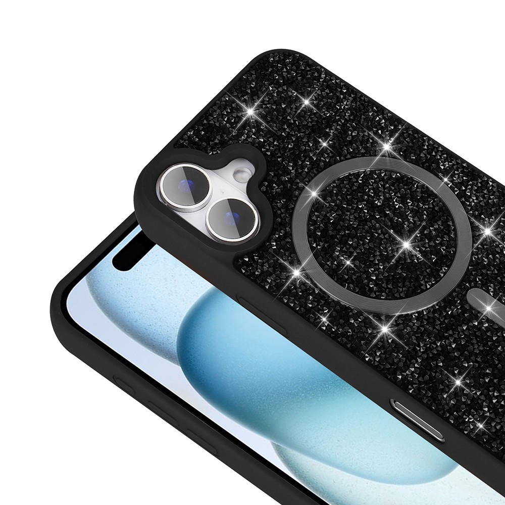 iPhone 16 Kılıf Mozaik Pırlanta