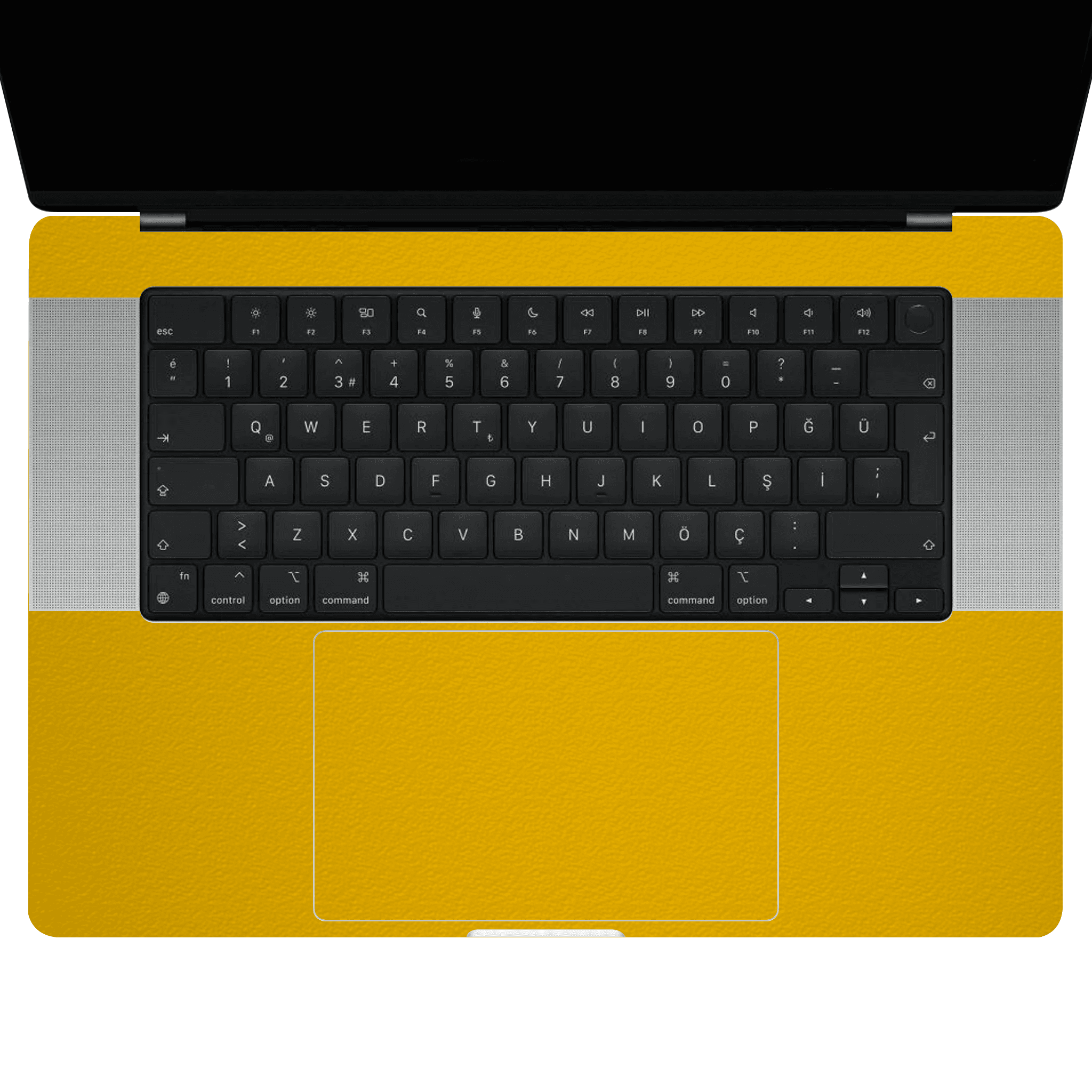 Macbook Pro 16" (2023 M3) Kaplama - Dokulu Sarı