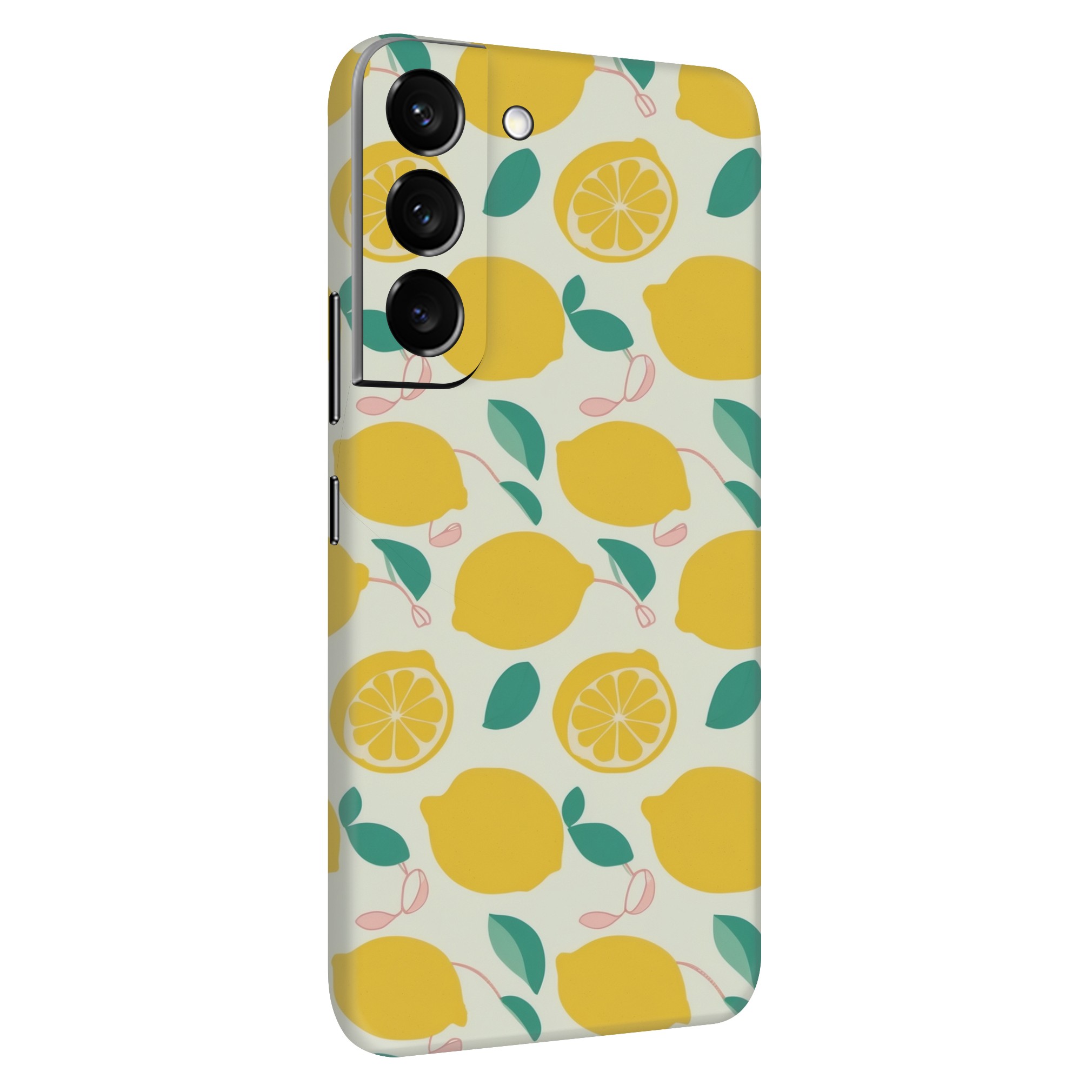 Samsung S22 Plus Kaplama Limon Çiçeği