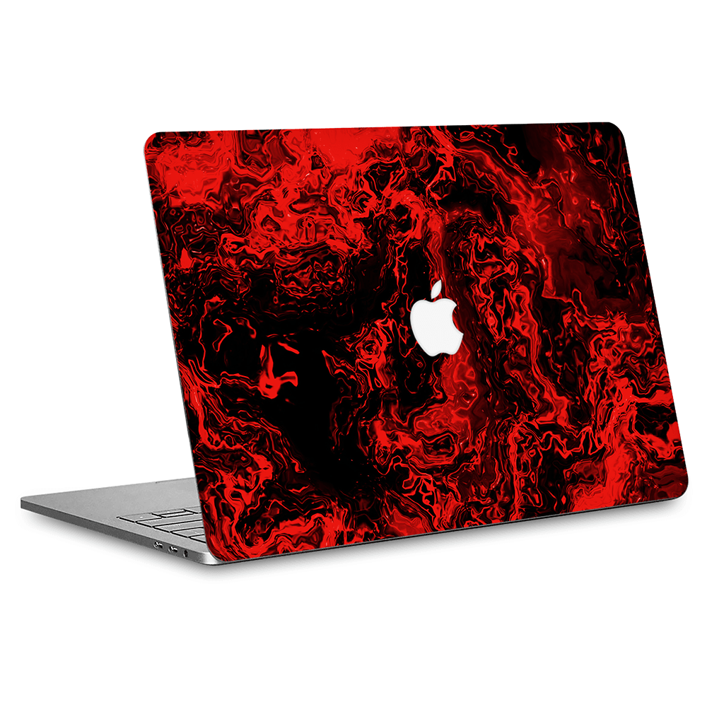 MacBook Pro 13" (2013-2015 Retina) Kaplama - Mistik Kırmızı Alev