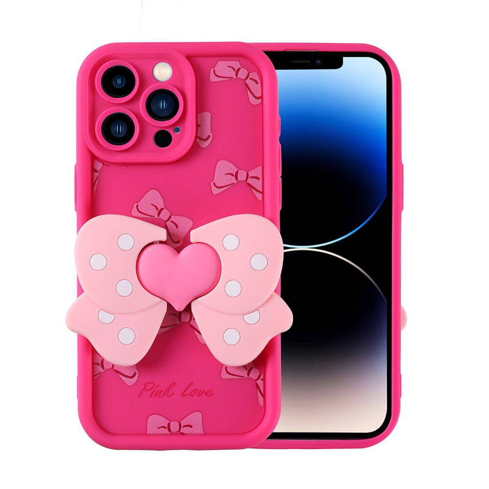 iPhone 14 Pro Kılıf Kamera Korumalı Figür Tasarımlı Kapya