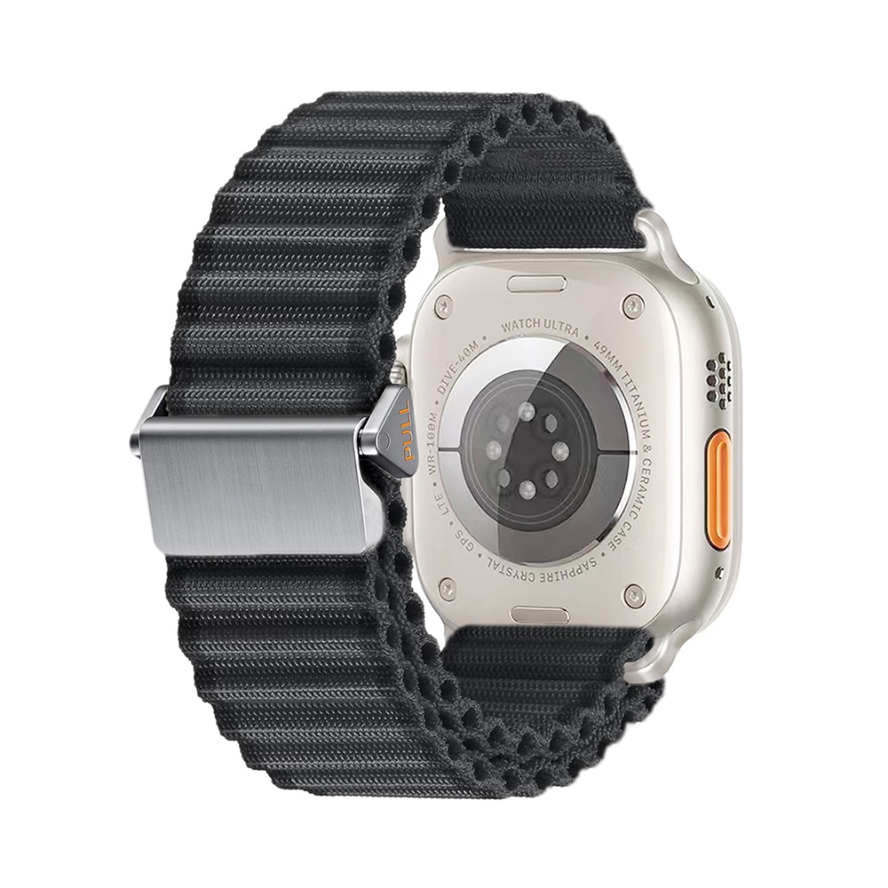 Watch 10 46mm KRD-123 Naylon Kumaş Hasır Örgülü Kordon