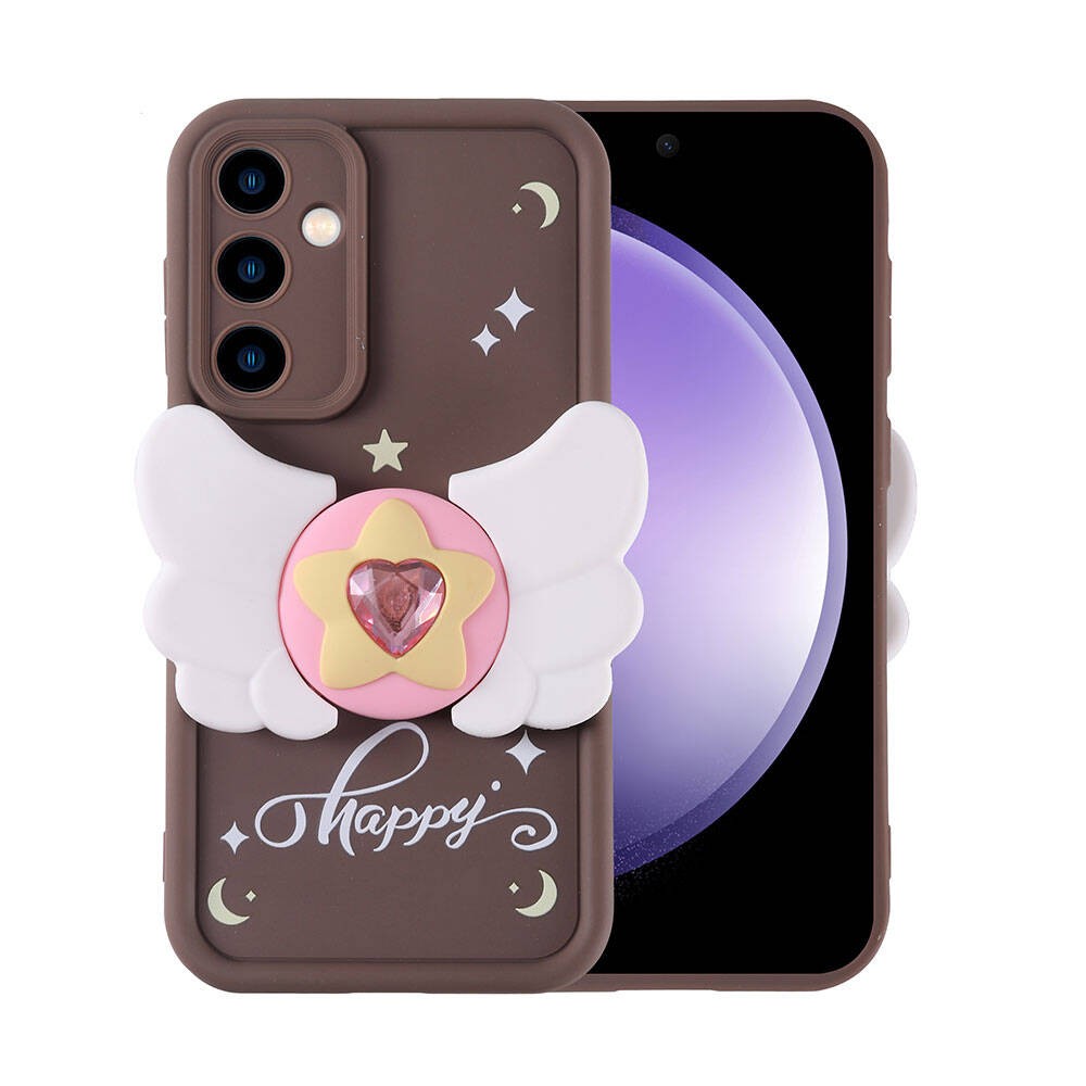 Galaxy S23 FE Kılıf Kamera Korumalı Figür Tasarımlı Kapya