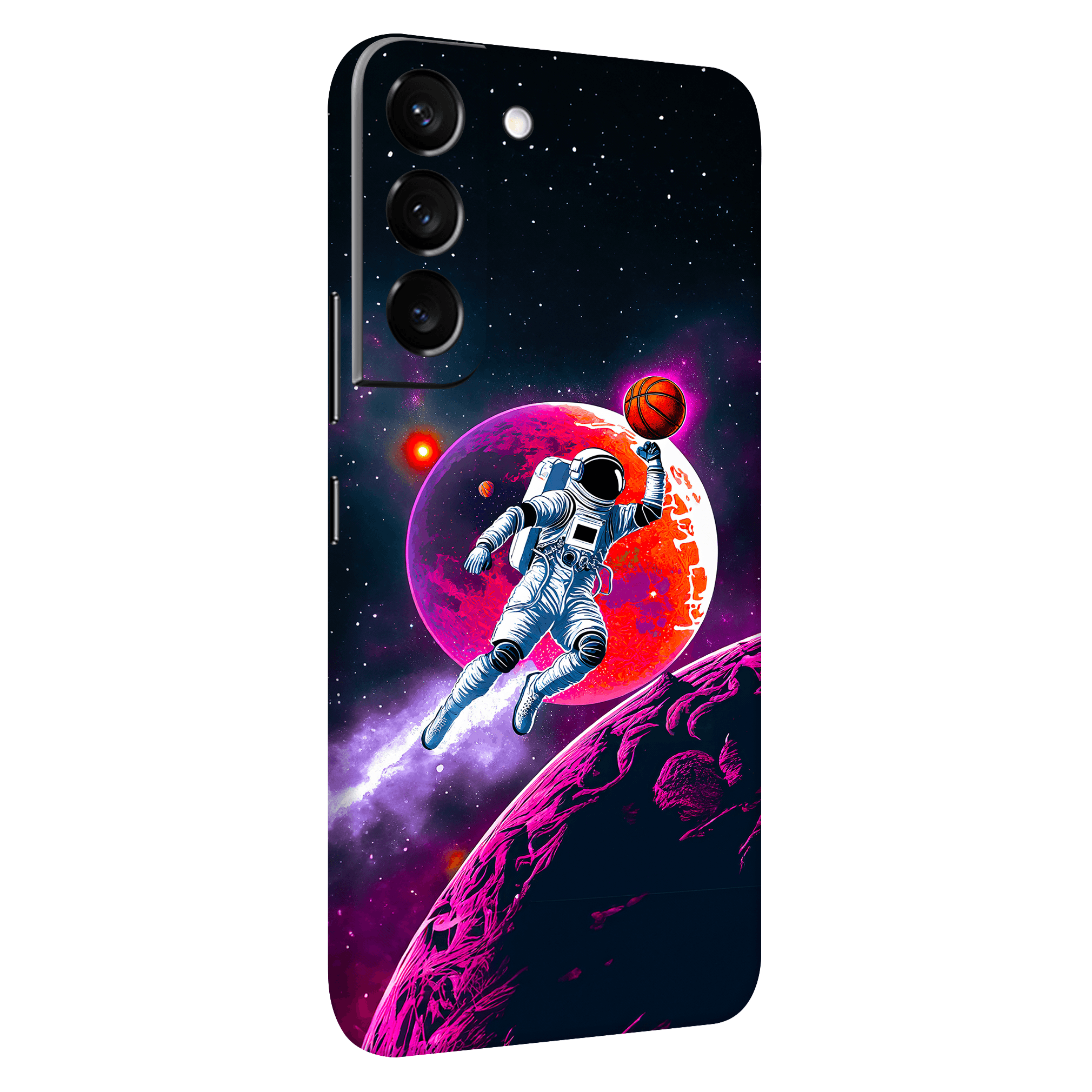 Samsung S22 Kaplama Basketbolcu Astronot