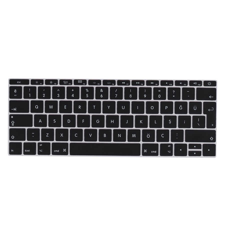 MacBook 12' Retina A1534 Klavye Koruyucu Silikon Ped