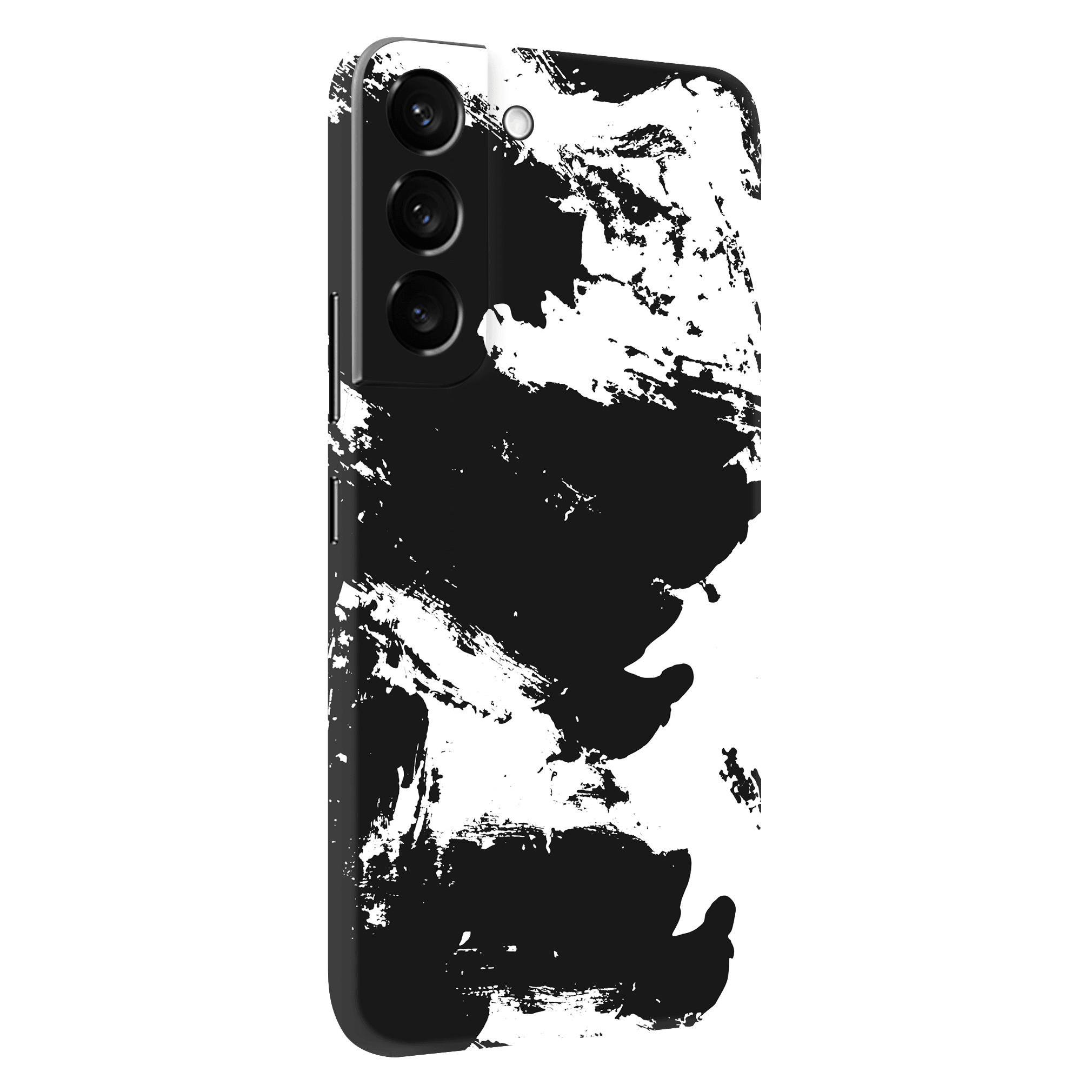 Samsung S22 Plus Kaplama Siyah Beyaz