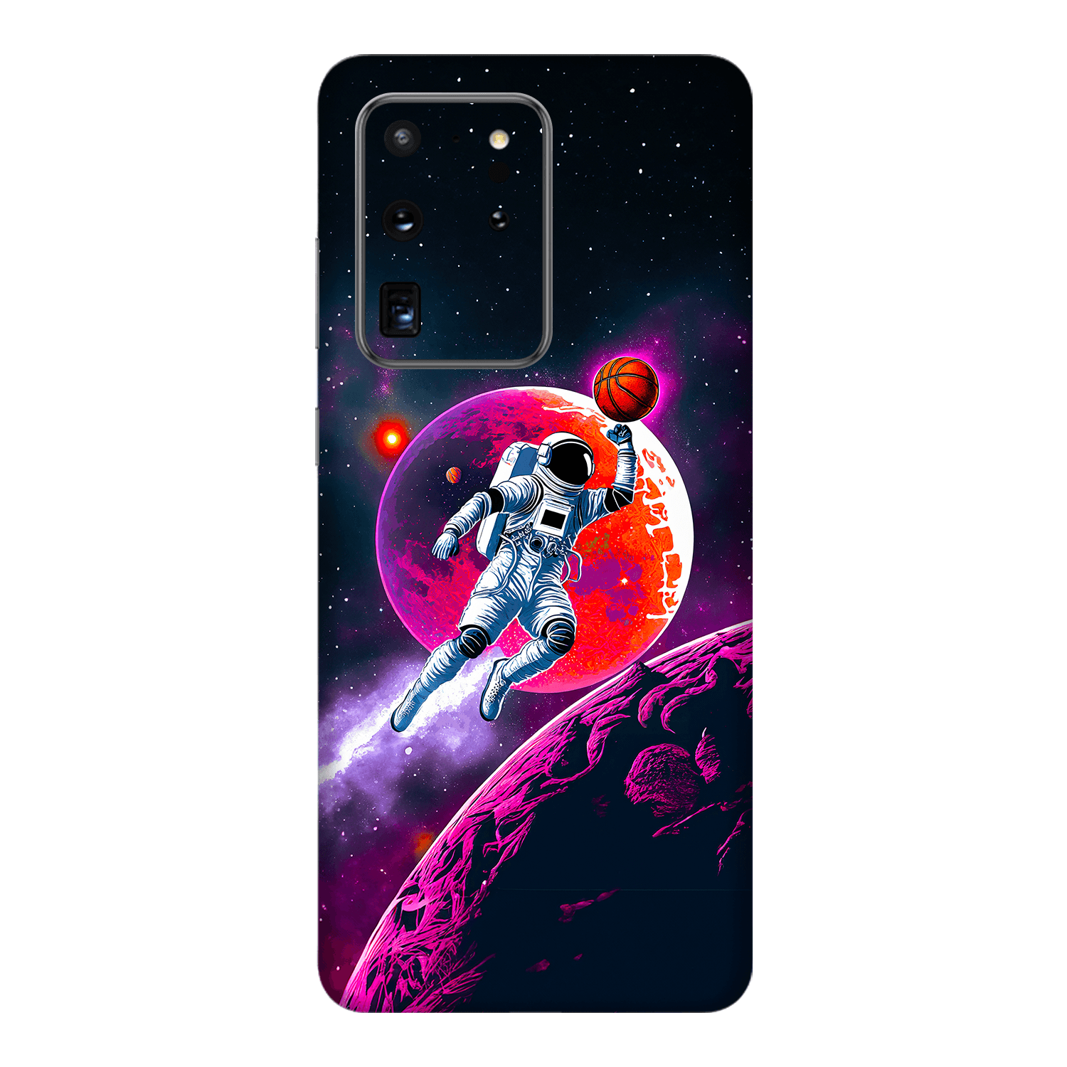 Samsung S20 Ultra Kaplama Basketbolcu Astronot