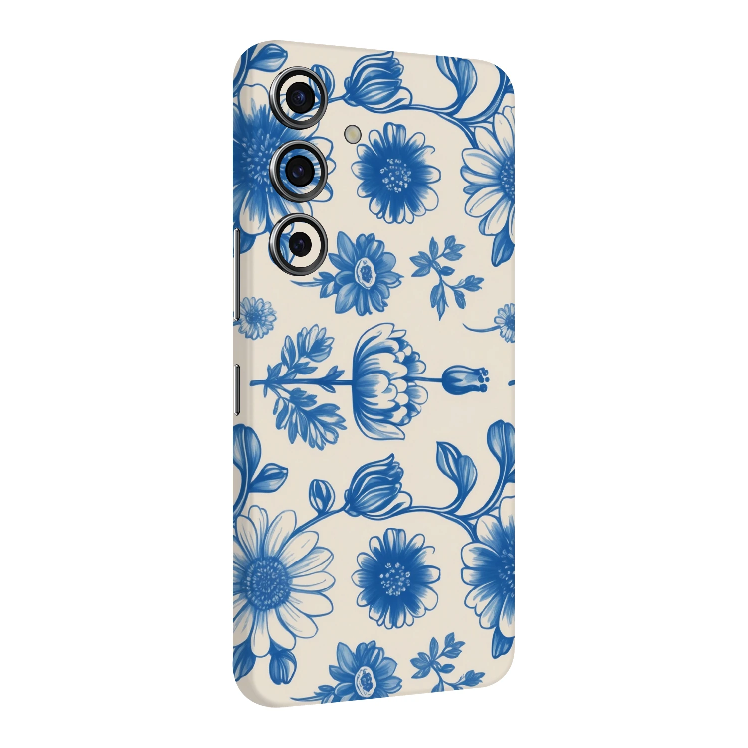 Samsung S23 Kaplama Mavi Bahçe