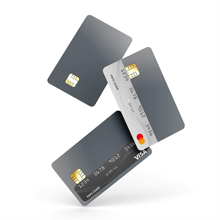 Kredi Kartı Kaplama / Sticker - Mat Gri