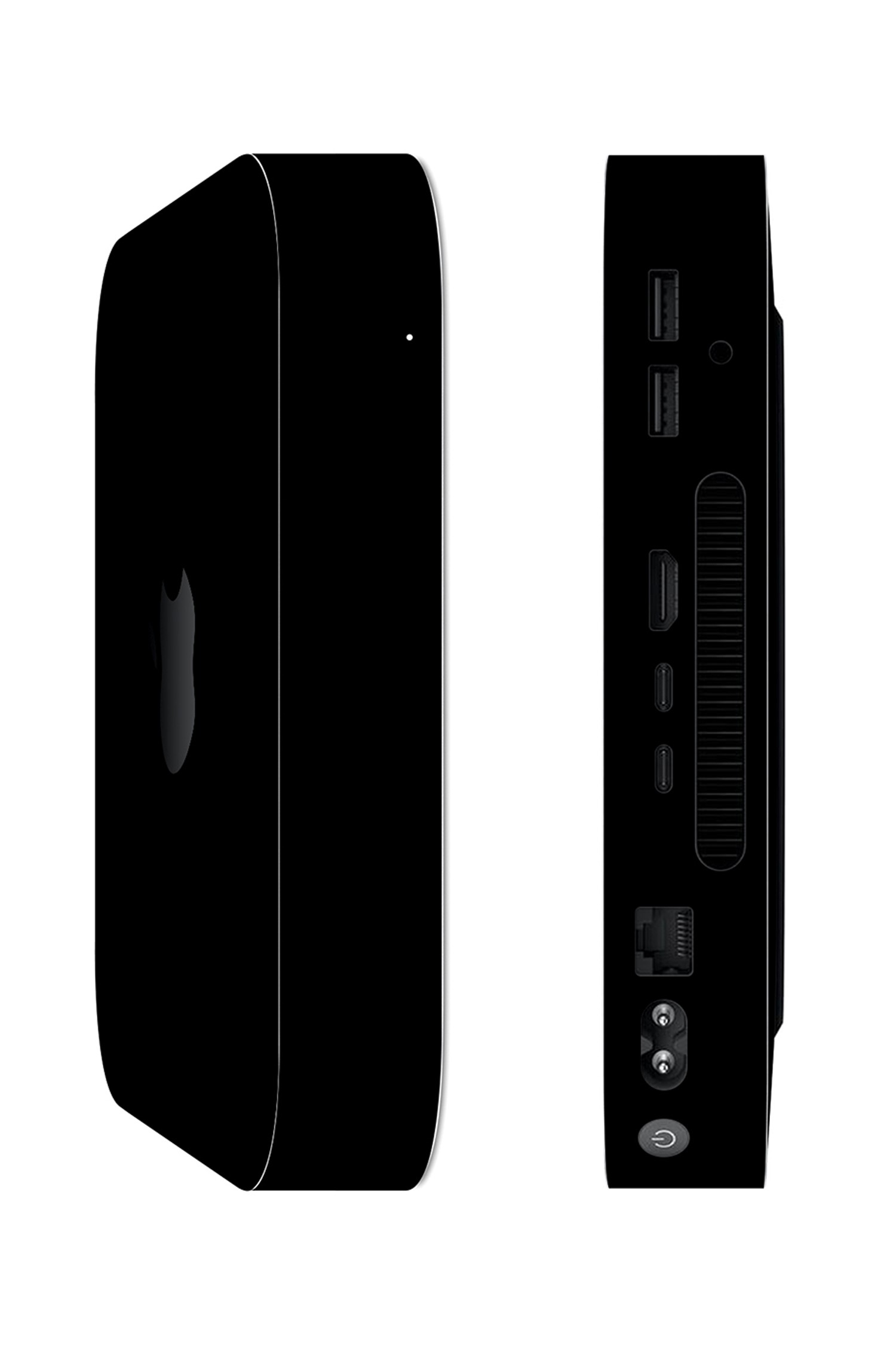Mac Mini M2 Kaplama Mat Siyah