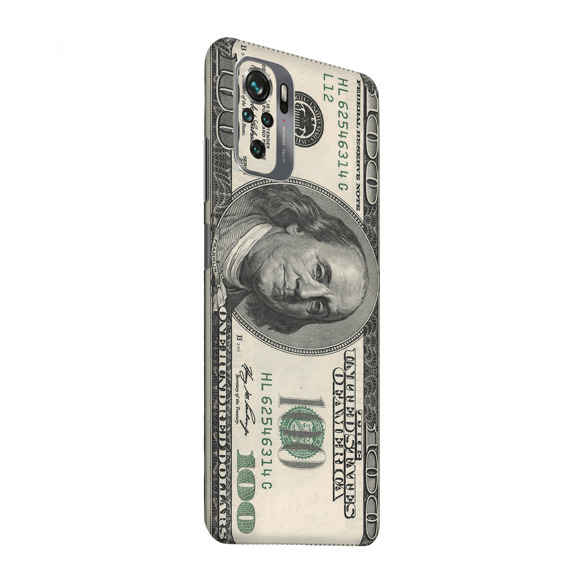 Xiaomi Redmi Note 10s Kaplama Dolar Desenli