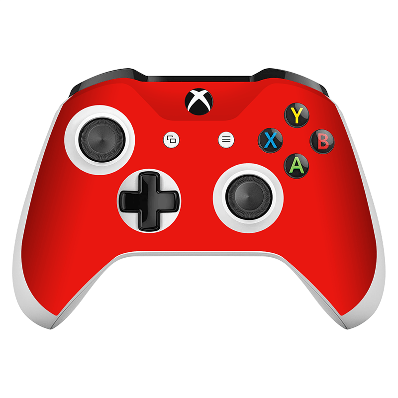 Xbox One X / S Controller Kaplama Mat Kırmızı