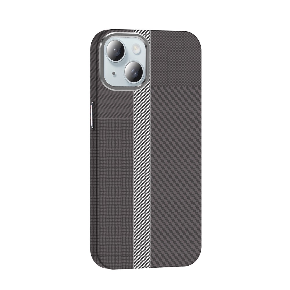 iPhone 15 Kılıf Karbon Fiber M-safe