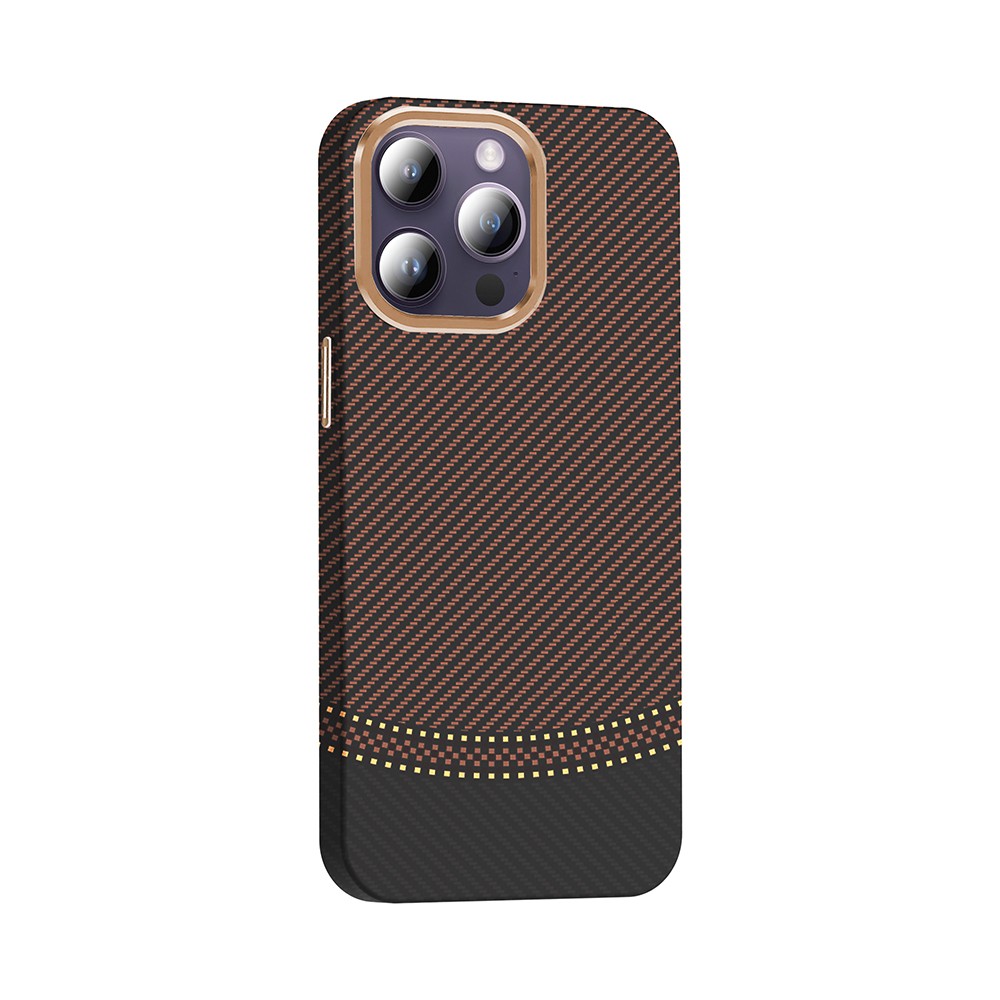 iPhone 14 Pro Max Kılıf Karbon Fiber M-safe