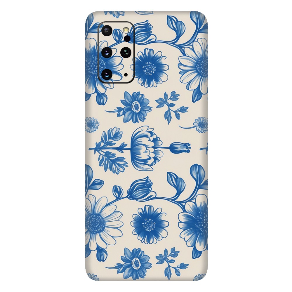 Samsung S20 Plus Kaplama Mavi Bahçe