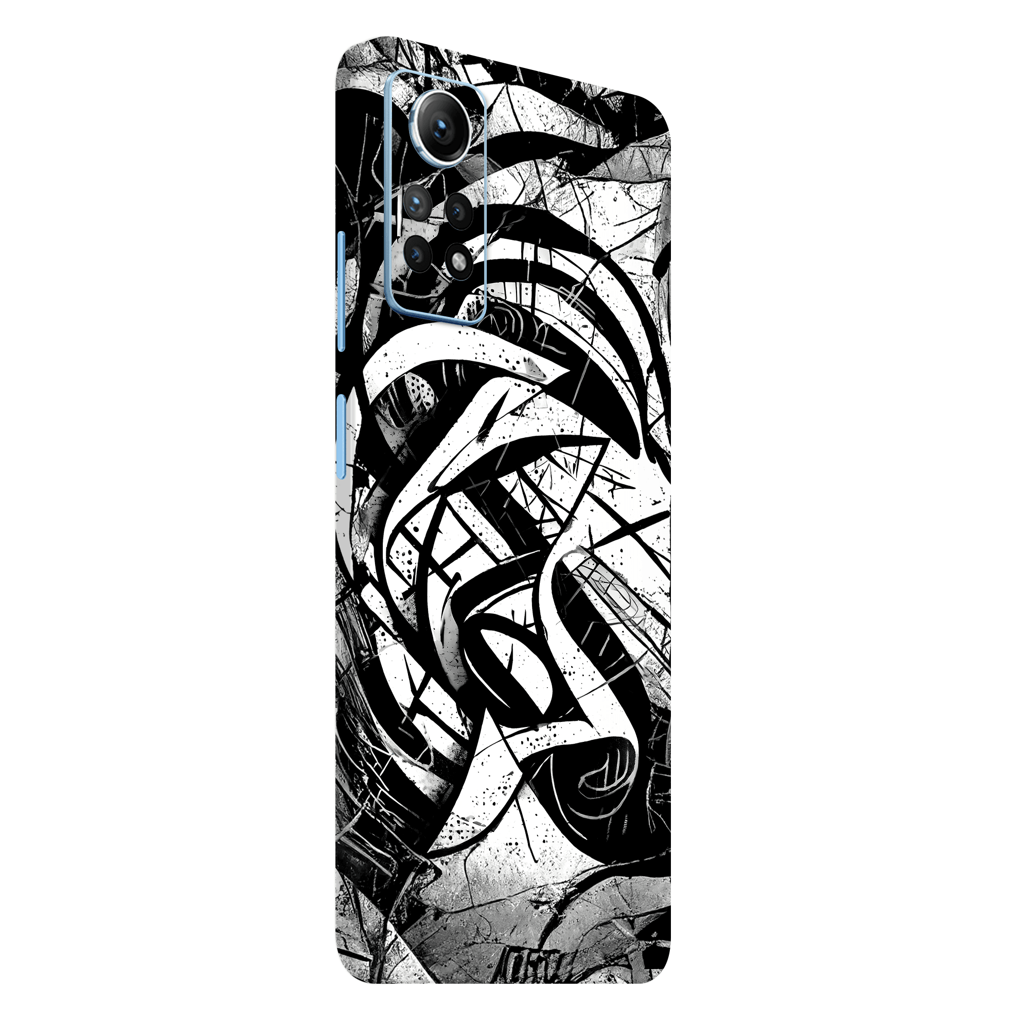 Xiaomi Redmi Note 12 Pro Kaplama Monochrome Grafiti