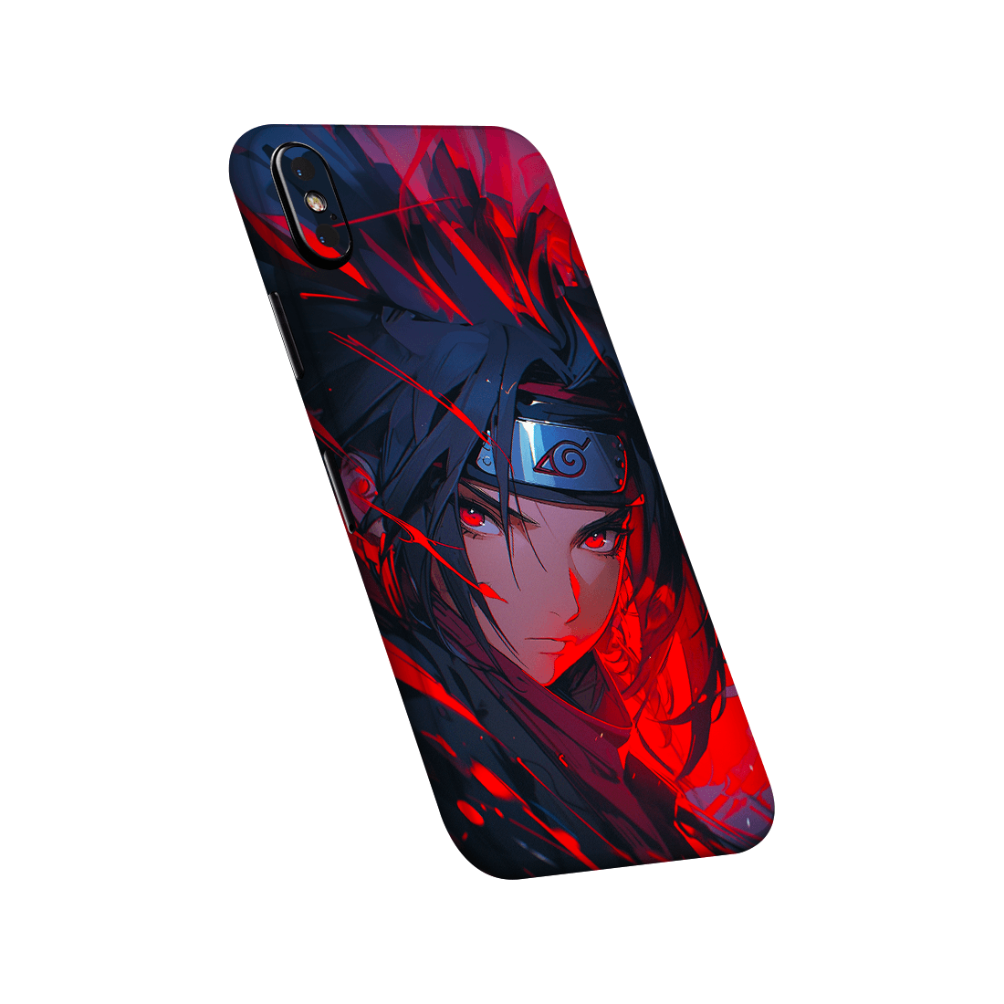 iPhone X Kaplama Anime Uchiha Itachi Naruto