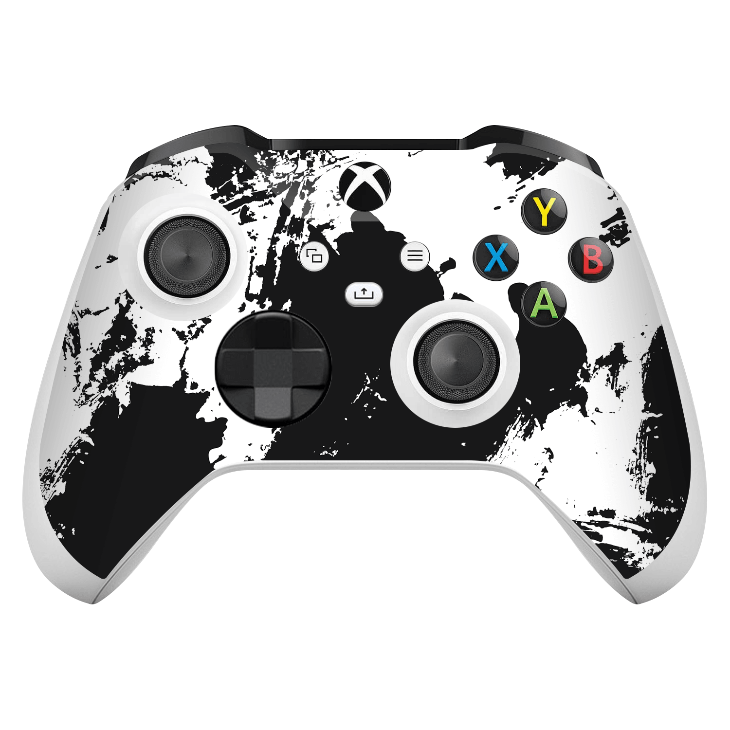 Xbox Series X / S Controller Kaplama Siyah Beyaz