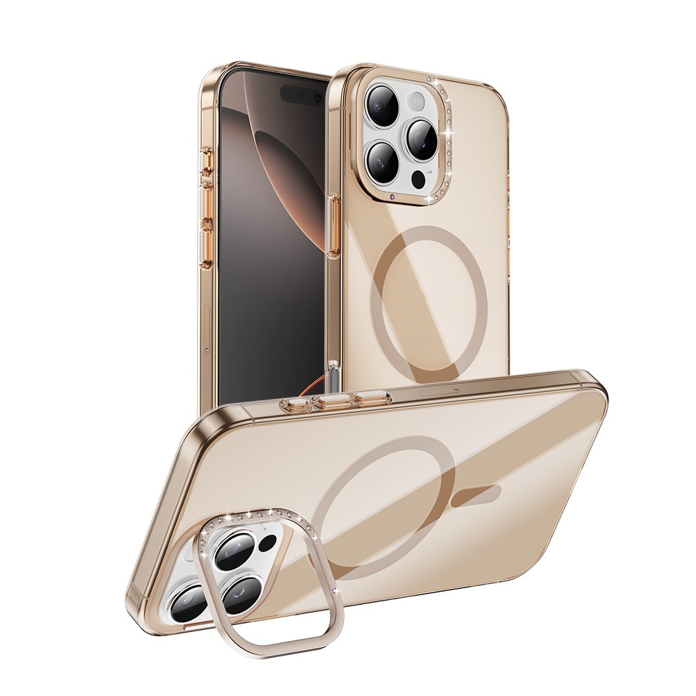 iPhone 16 Pro Kılıf M-safe Şarj Özellikli Kamera Standlı Estop