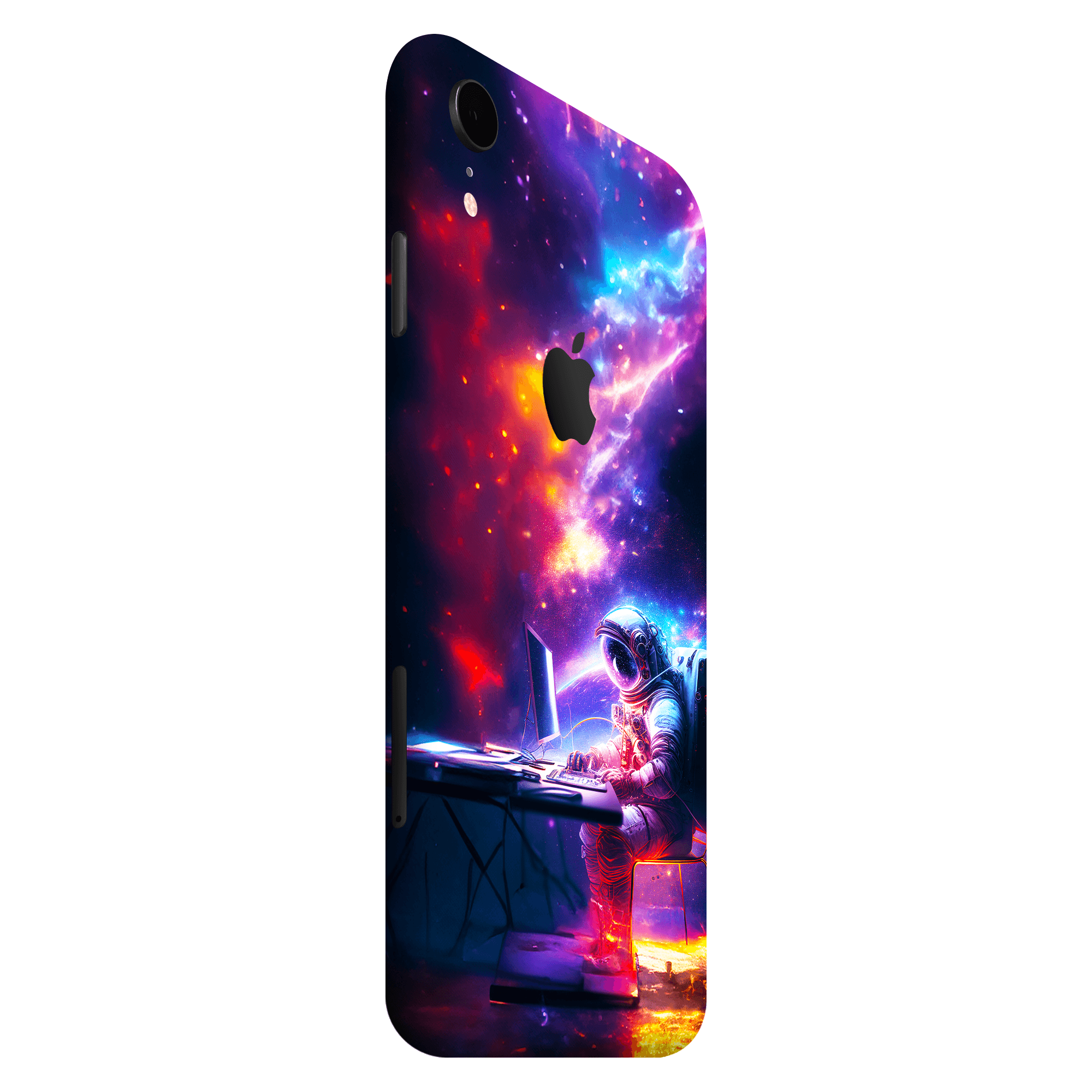 iPhone Xr Kaplama Nebula Astronot