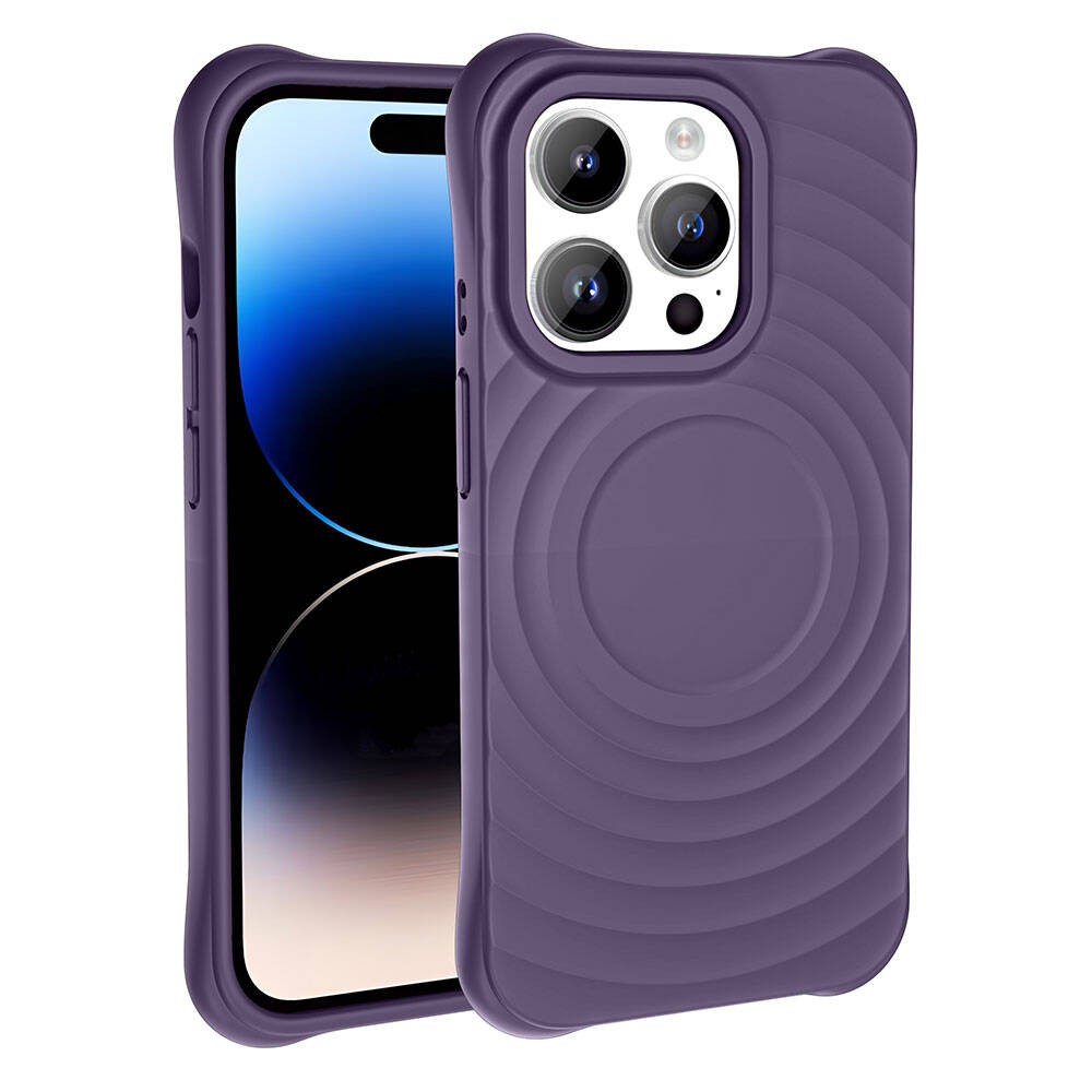 iPhone 14 Pro M-safe Şarj Özellikli Airbagli Mat Görünümlü Hepi