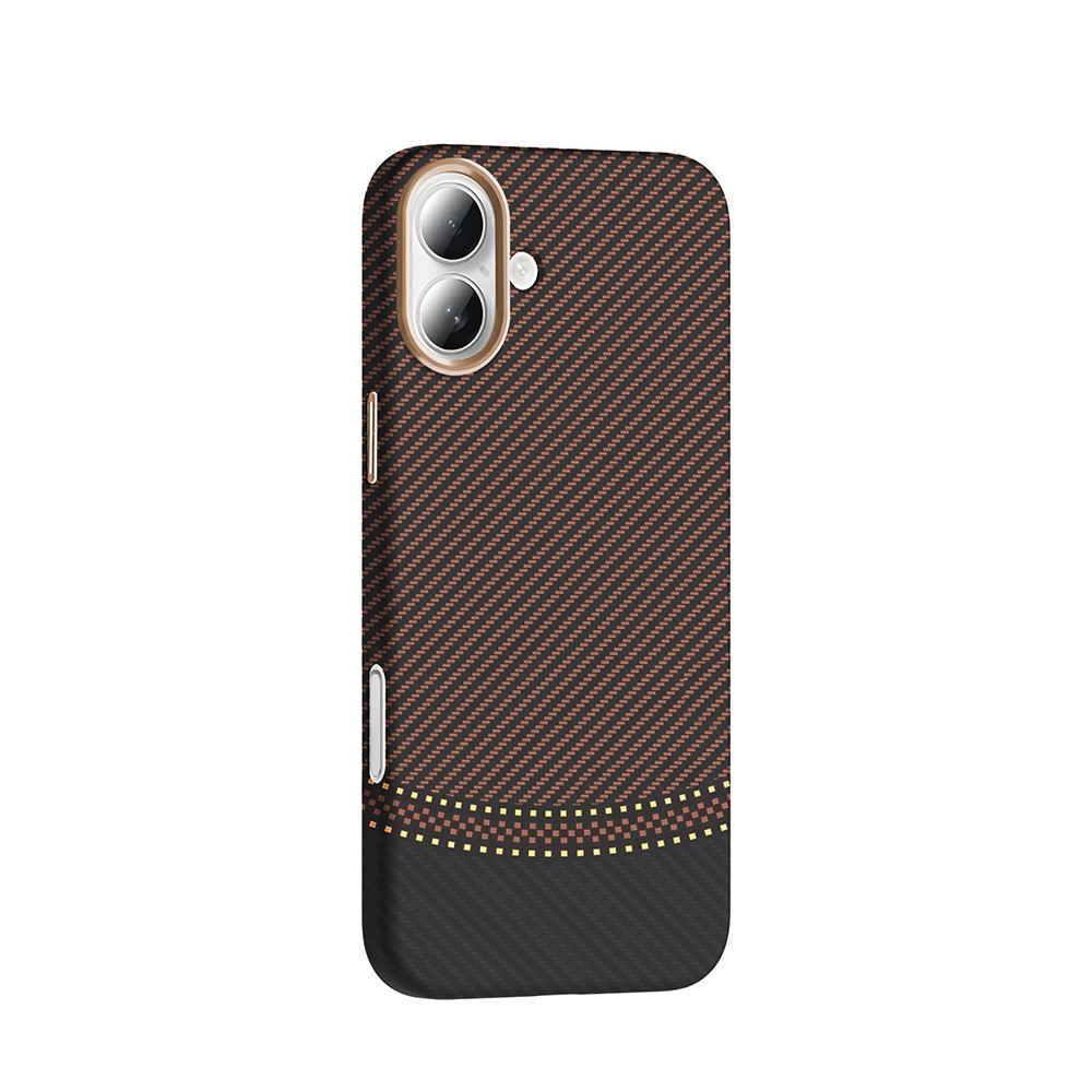 iPhone 16 Kılıf Karbon Fiber M-safe