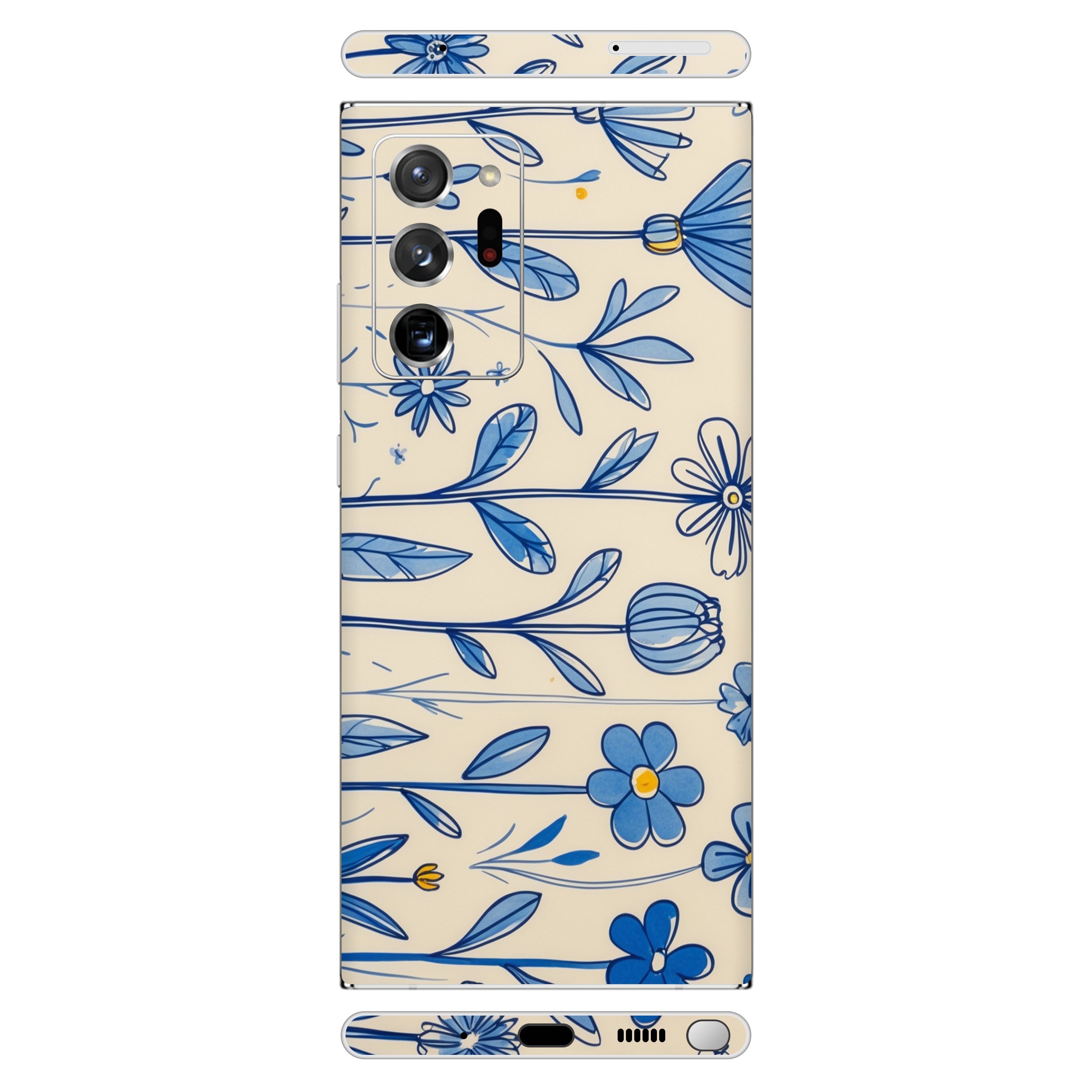 Samsung Note 20 Ultra Kaplama Mavi Bahar