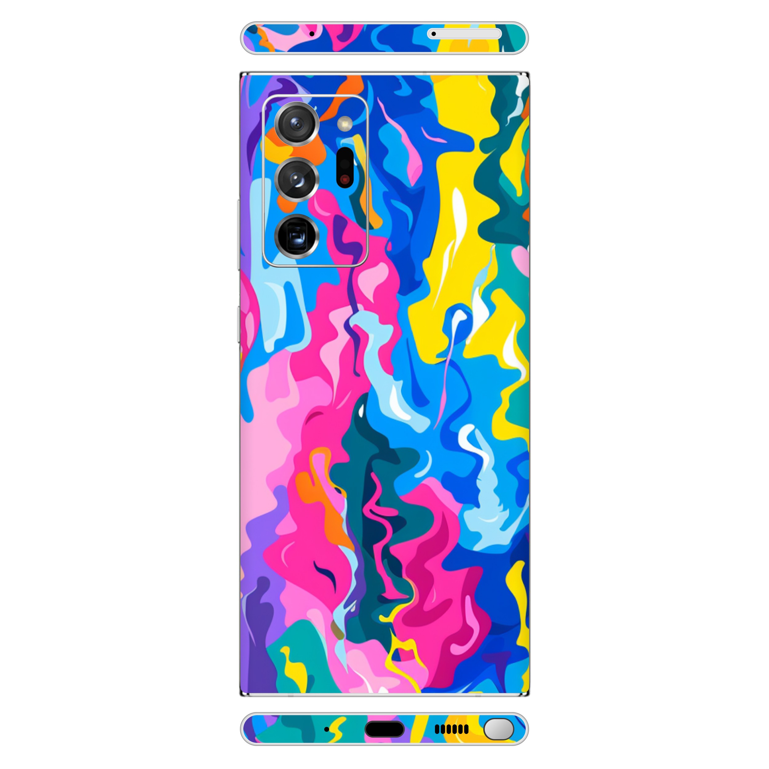 Samsung Note 20 Ultra Kaplama Rengarenk