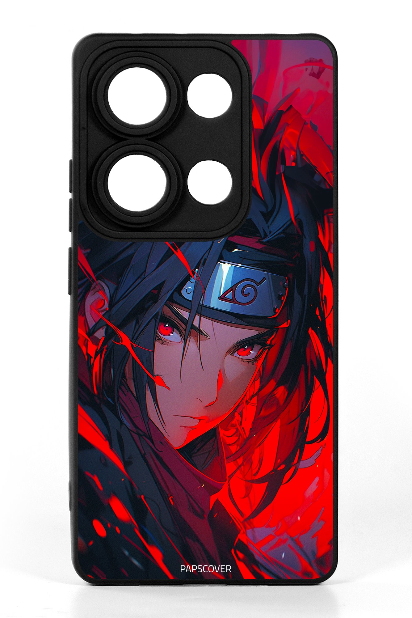 Redmi Note 13 Pro 4G Silikon Kılıf Anime Uchiha Itachi Naruto