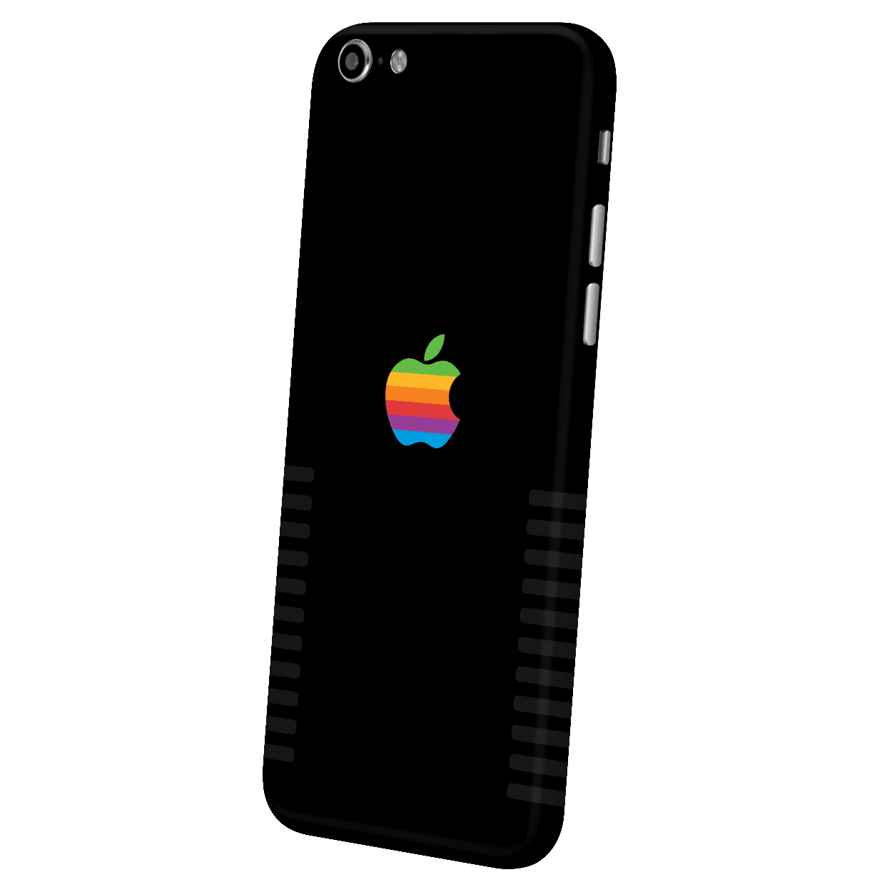 iPhone 6 / 6s Kaplama Siyah Retro Apple