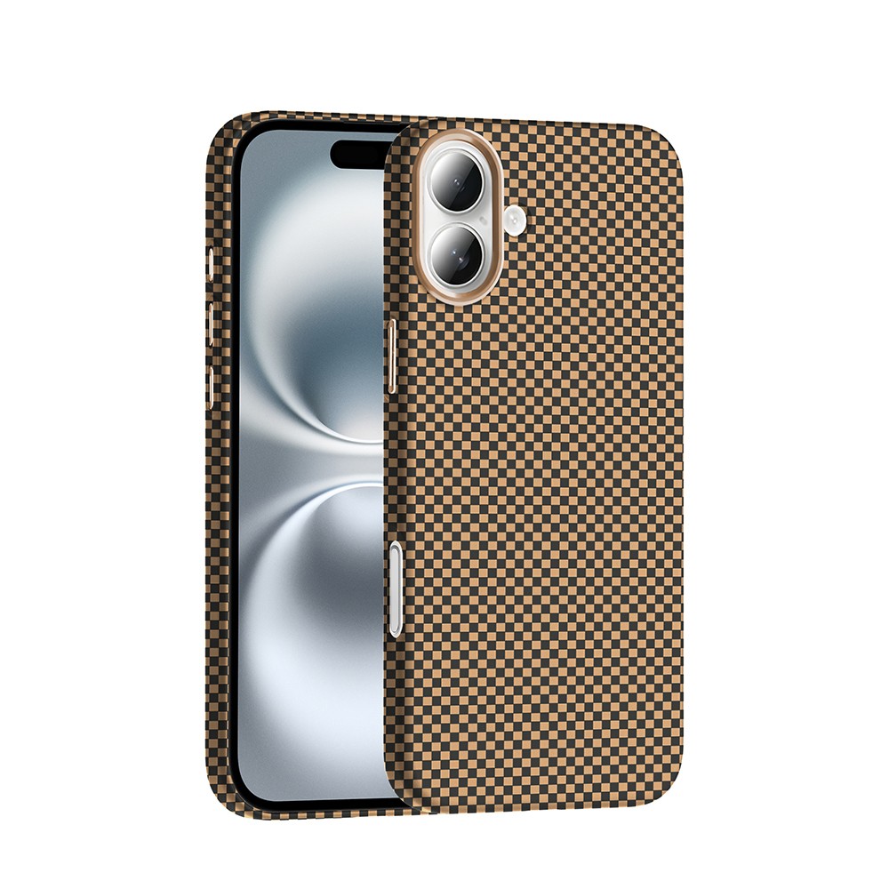 iPhone 16 Kılıf Karbon Fiber M-safe