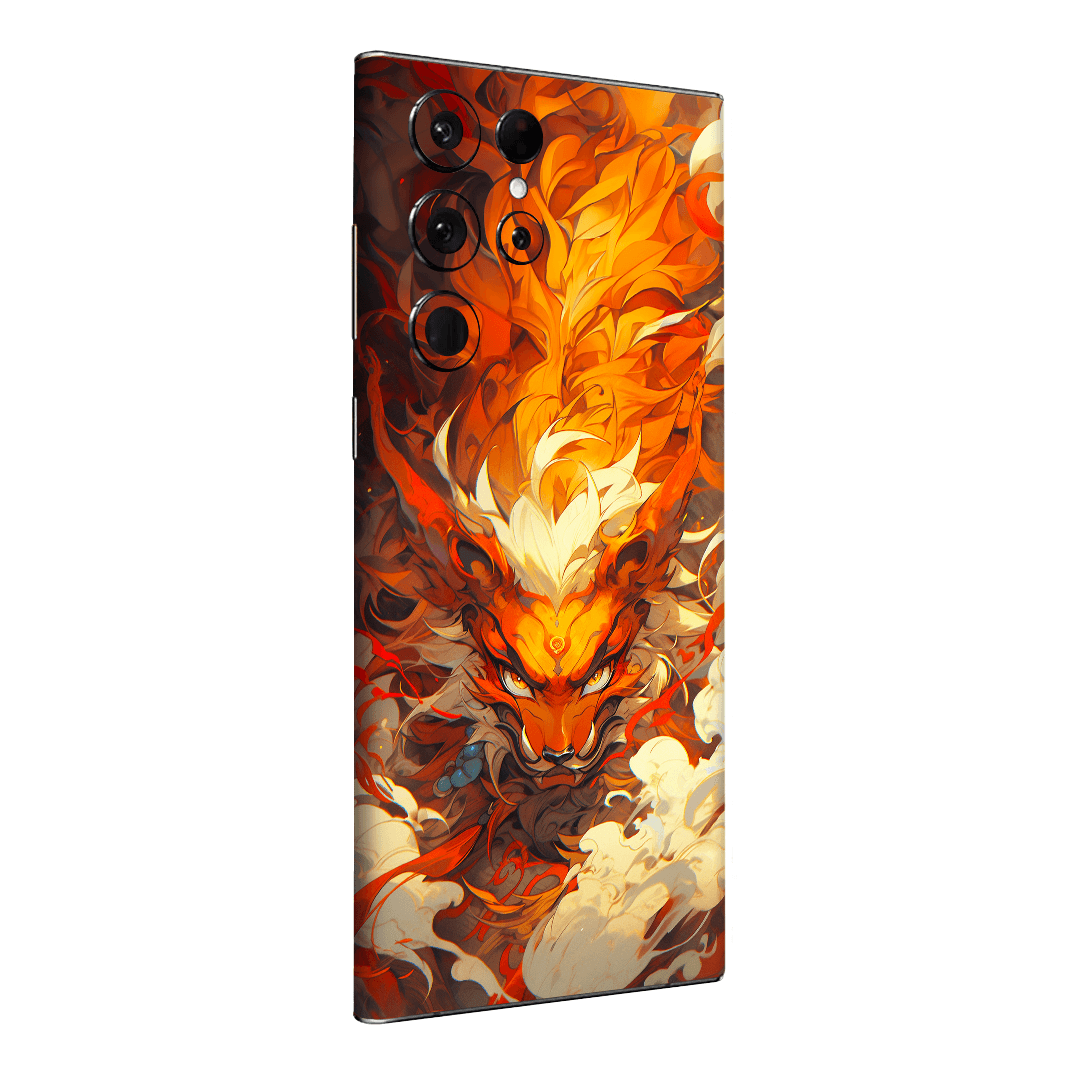 Samsung S22 Ultra Kaplama Anime Kurama Kyuubi Naruto